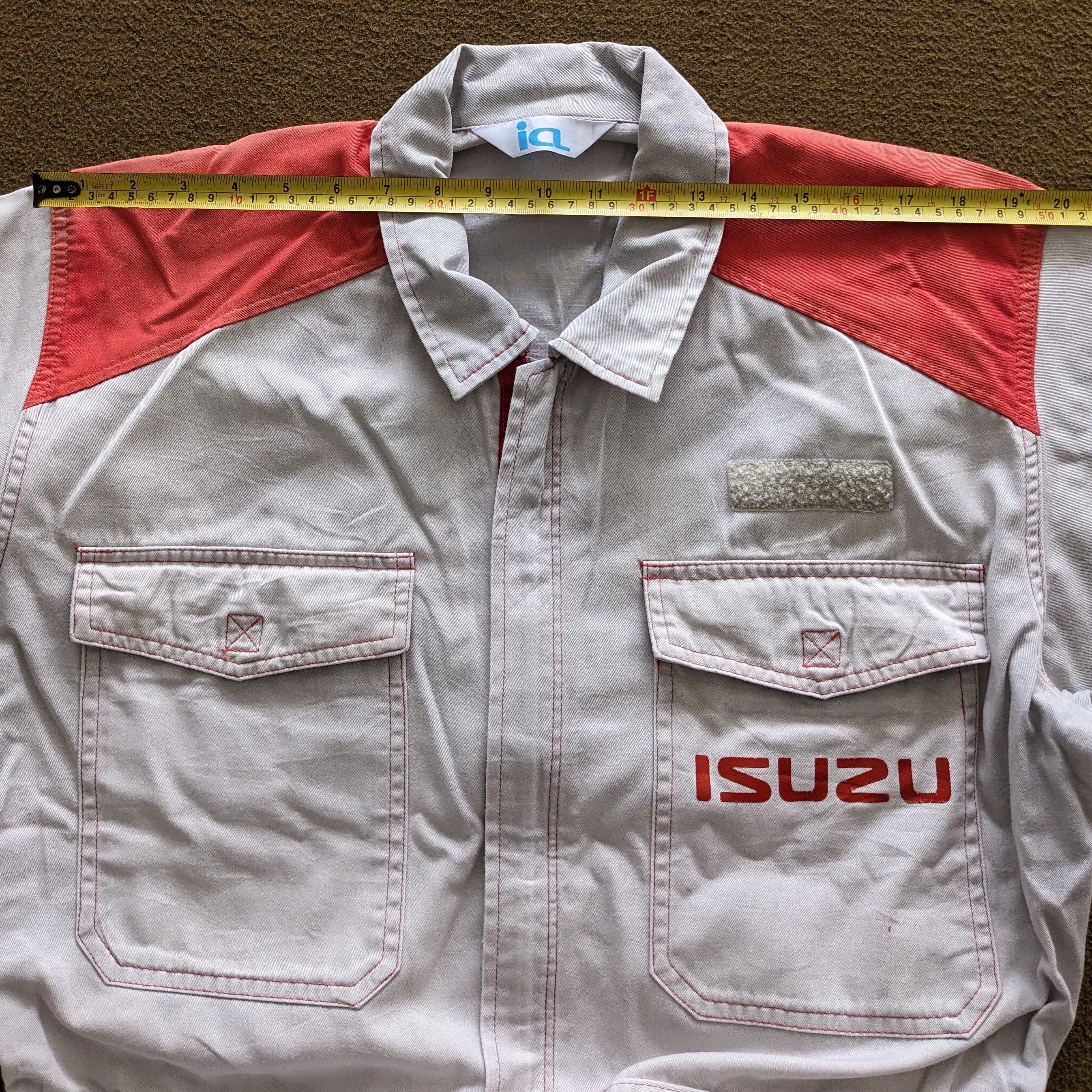Vintage Vintage ISUZU Motorsports Racing Coverall Workwear Jacket Size US L / EU 52-54 / 3 - 6 Thumbnail