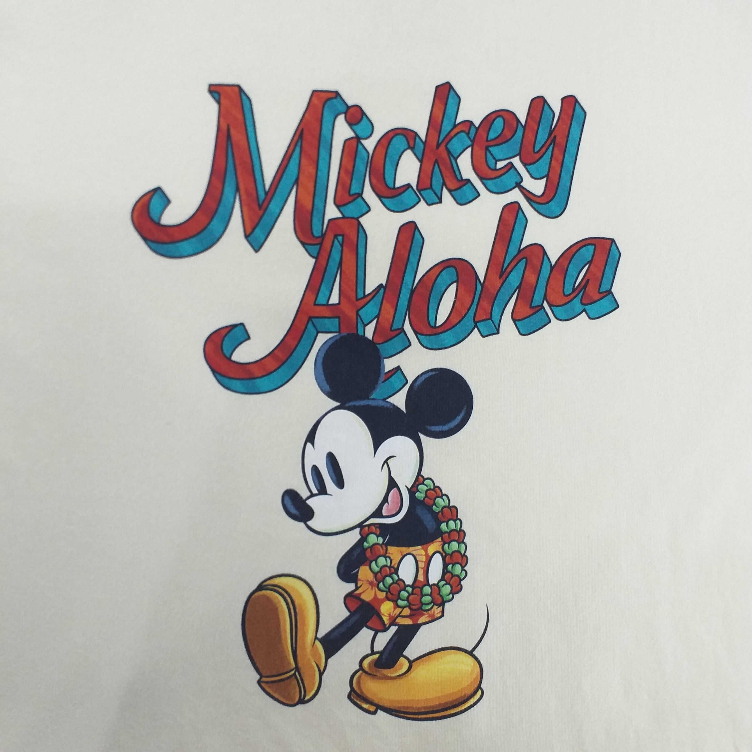 Disney Disney Mickey Aloha XlargeTshirt -F065 Size US XL / EU 56 / 4 - 3 Thumbnail