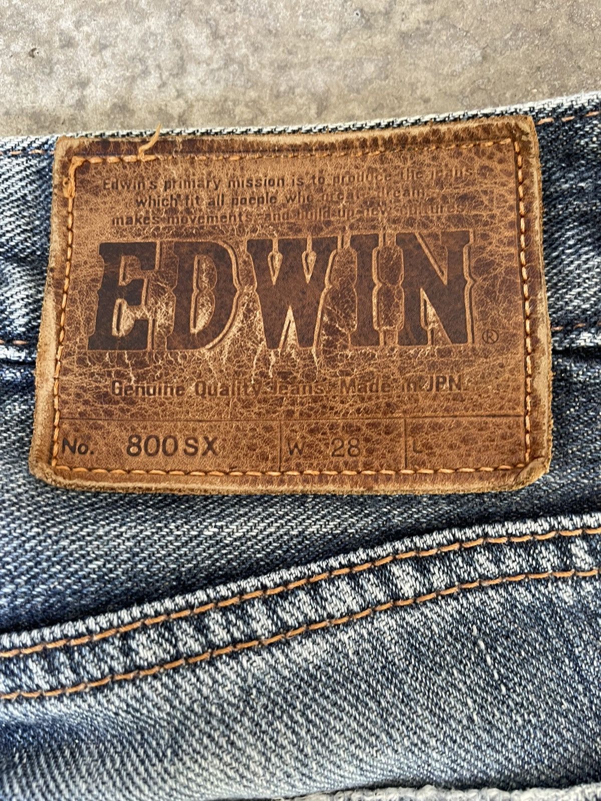 Edwin Japanese Brand Flare Bootcut Jeans Size US 30 / EU 46 - 4 Thumbnail