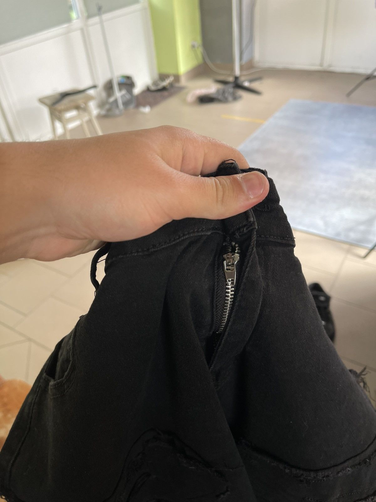 Japanese Brand VTG RICK OWENS BALENCIAGA STYLE Y2K JEANS 90S Size US 34 / EU 50 - 15 Thumbnail