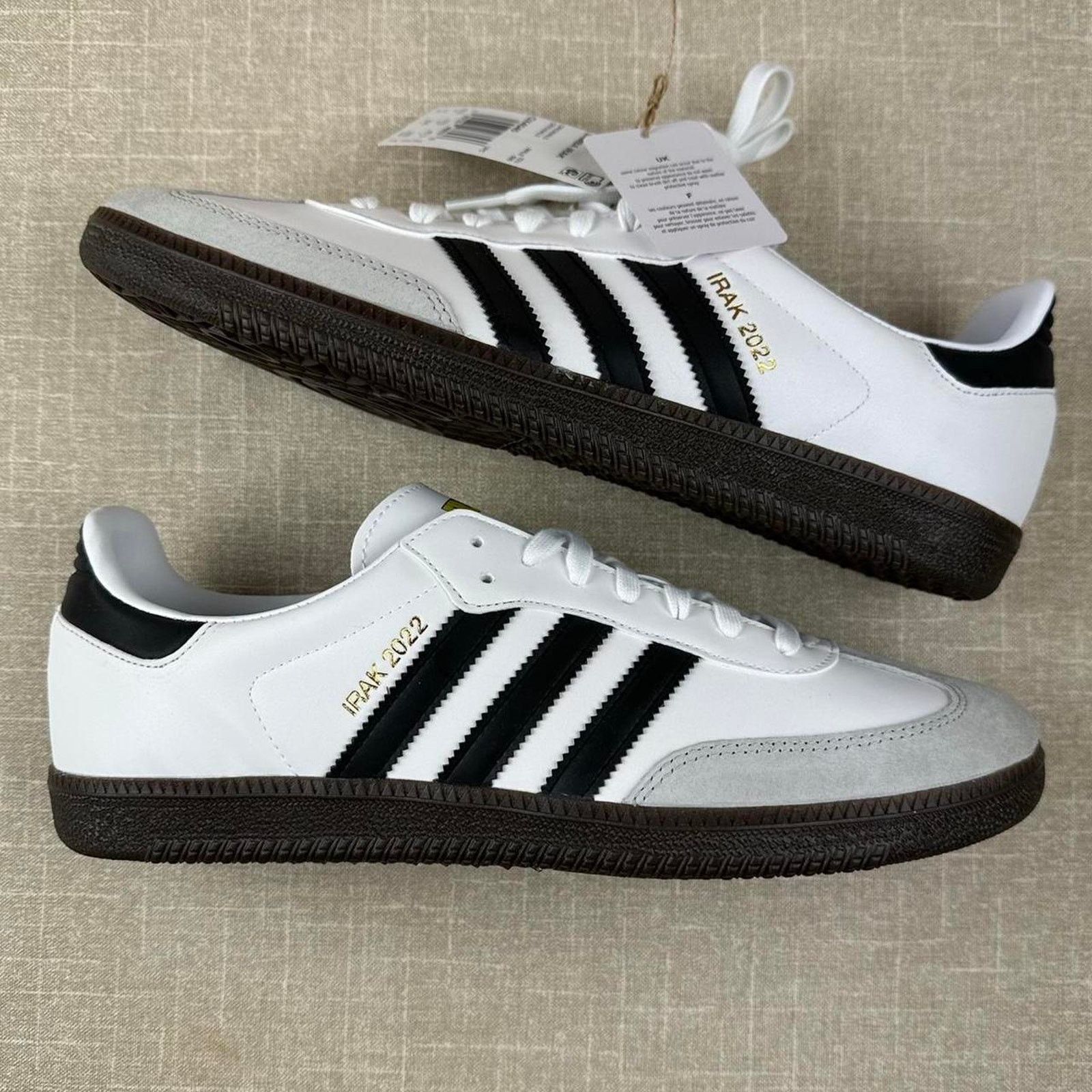 Adidas Adidas x Irak Samba "White 3M" 8M Size US 8 / EU 41 - 2 Thumbnail