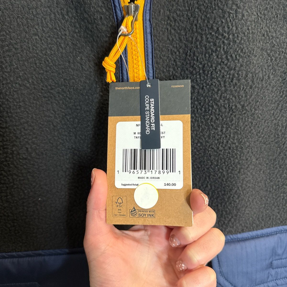 The North Face The North Face color block vest Size US L / EU 52-54 / 3 - 3 Thumbnail