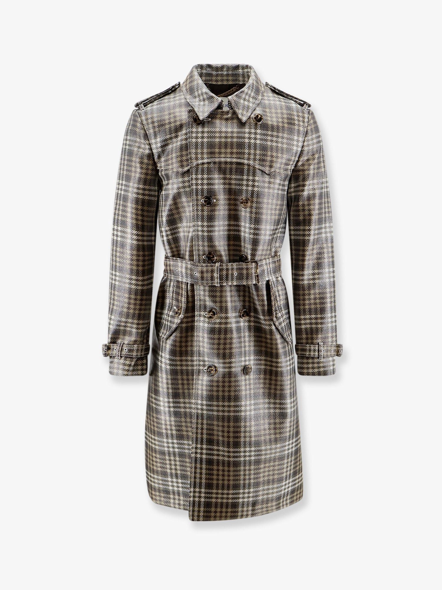 Burberry Foxfield Madras Trench Size US L / EU 52-54 / 3 - 1 Thumbnail