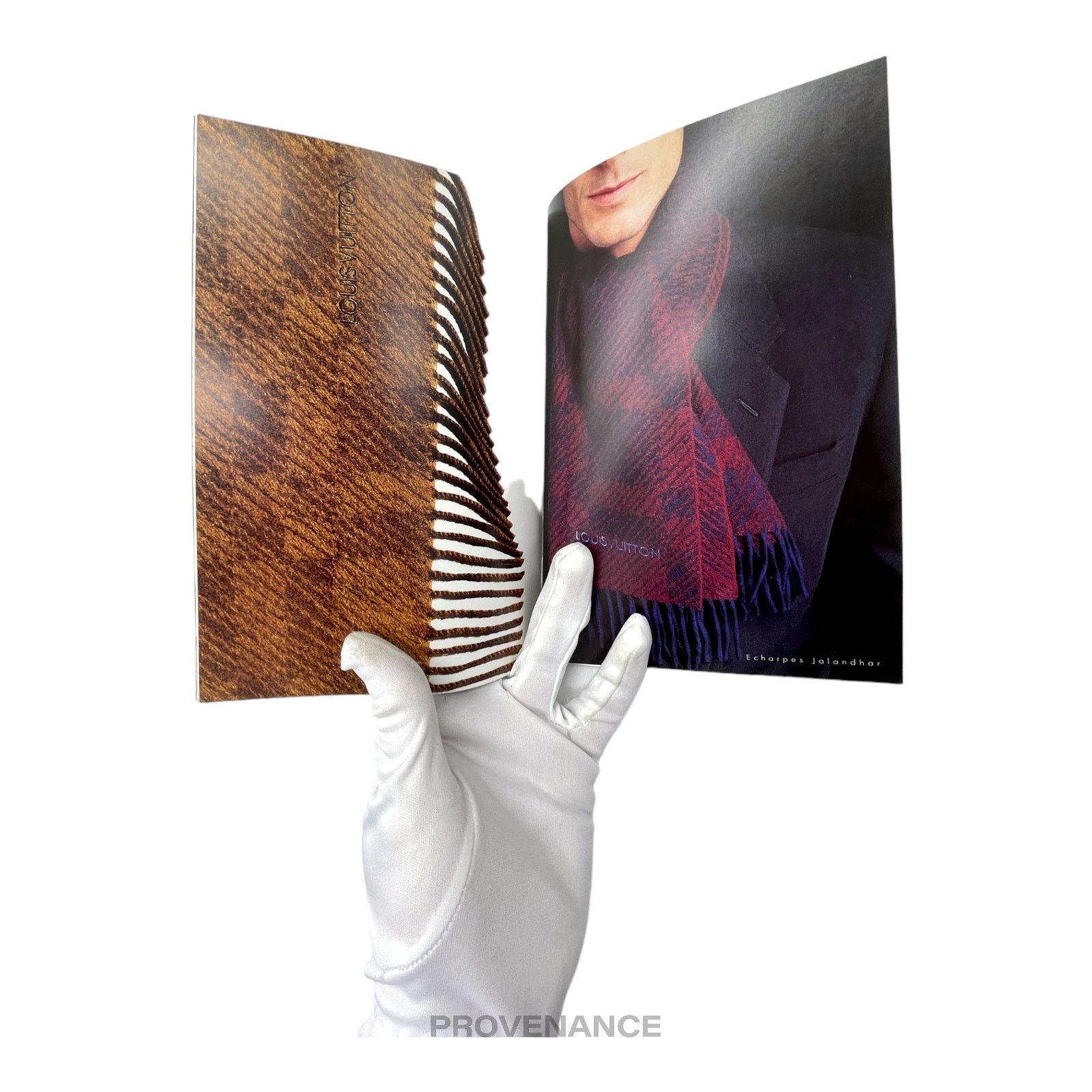 Louis Vuitton 🔴 Louis Vuitton Silk Cashmere Wool Book Size ONE SIZE - 5 Thumbnail