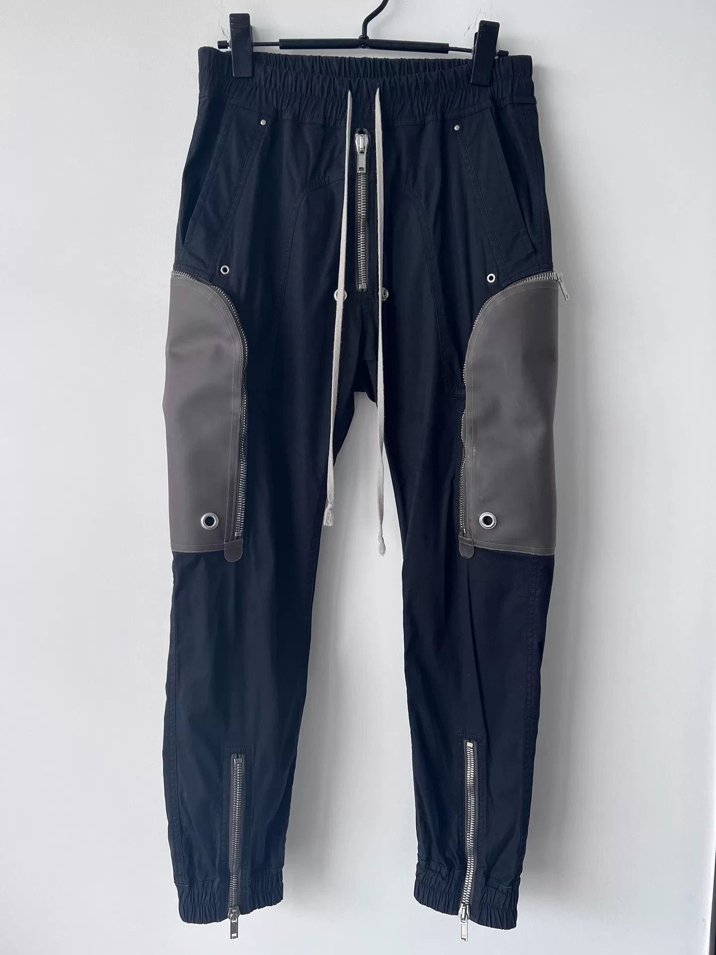 Rick Owens rick owens unique zippered long pants Size US 38 / EU 54 - 1 Thumbnail