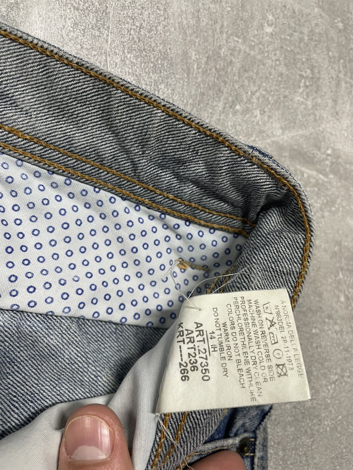 Dolce & Gabbana Rare D&G Dolce Gabbana Jeans Al Over Print Long Denim desert Size US 38 / EU 54 - 5 Thumbnail