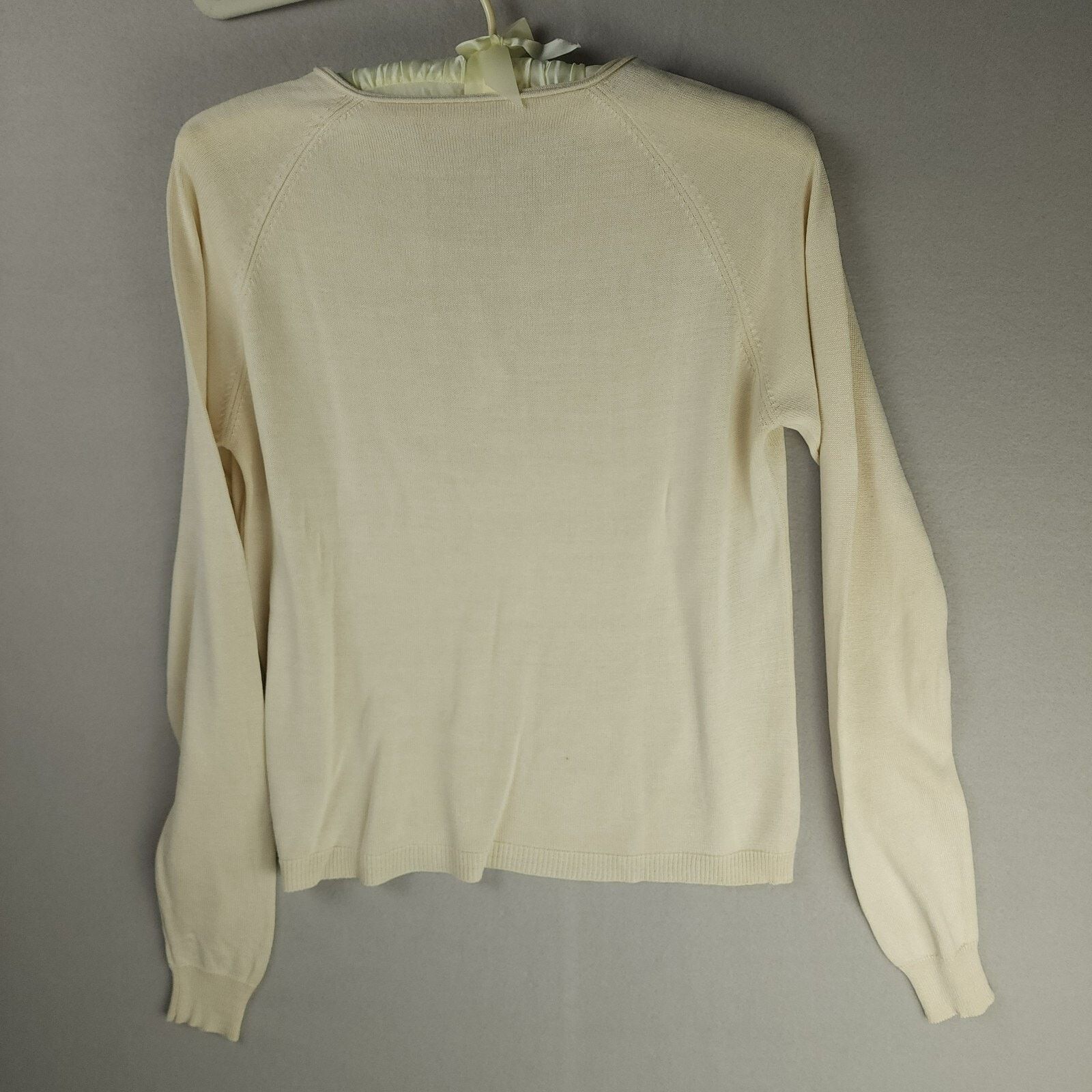 Other Lightweight Pullover Women's Sweater Medium w/ Button Collar Size M / US 6-8 / IT 42-44 - 6 Thumbnail