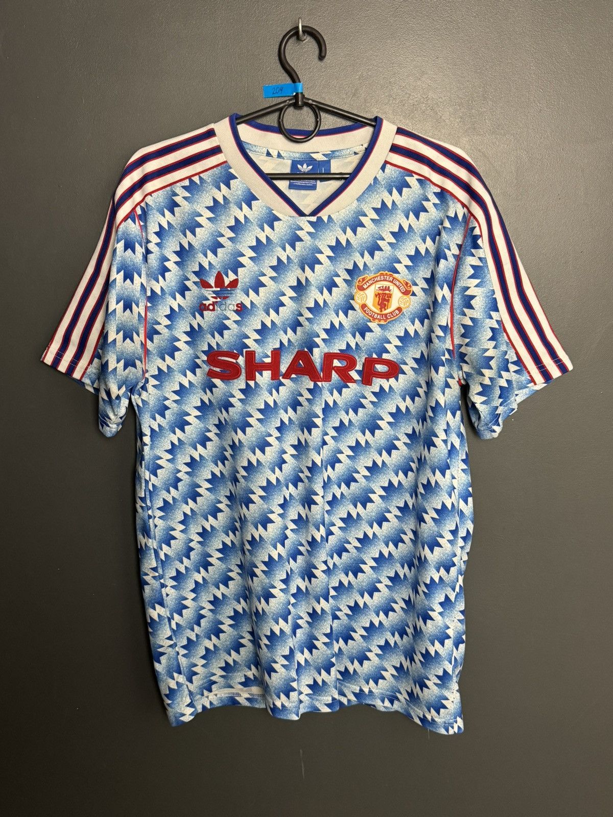 Adidas Originals Manchester United 90/92 Away Football Shirt