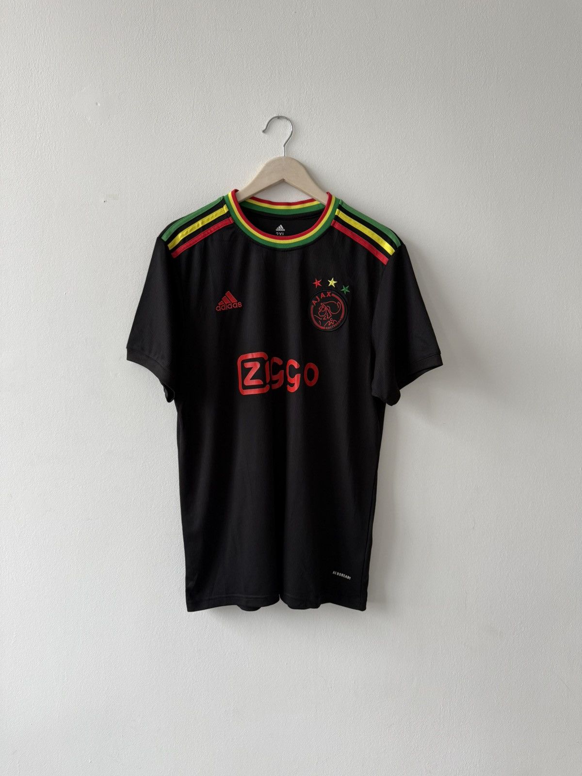 Adidas Adidas Ajax Amsterdam Bob Marley 2021 Third Jersey Size US XXL / EU 58 / 5 - 1 Thumbnail