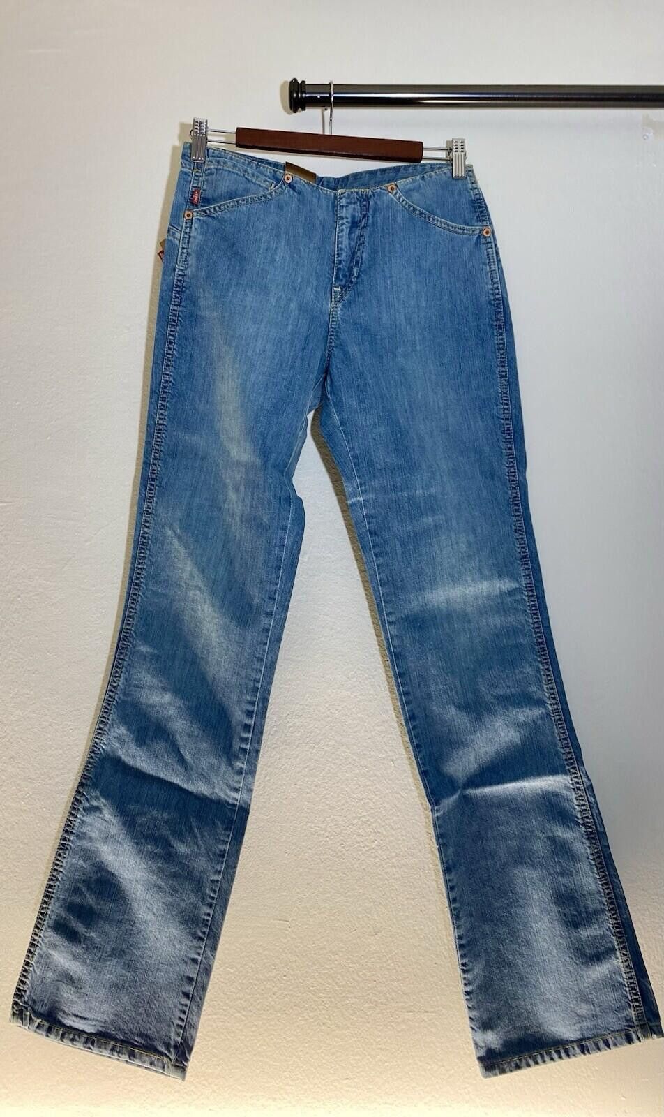 Levi's NWT Levis Red Tab 565 Straight Jeans Low Rise Women 28x34 Size 28" / US 6 / IT 42 - 2 Thumbnail