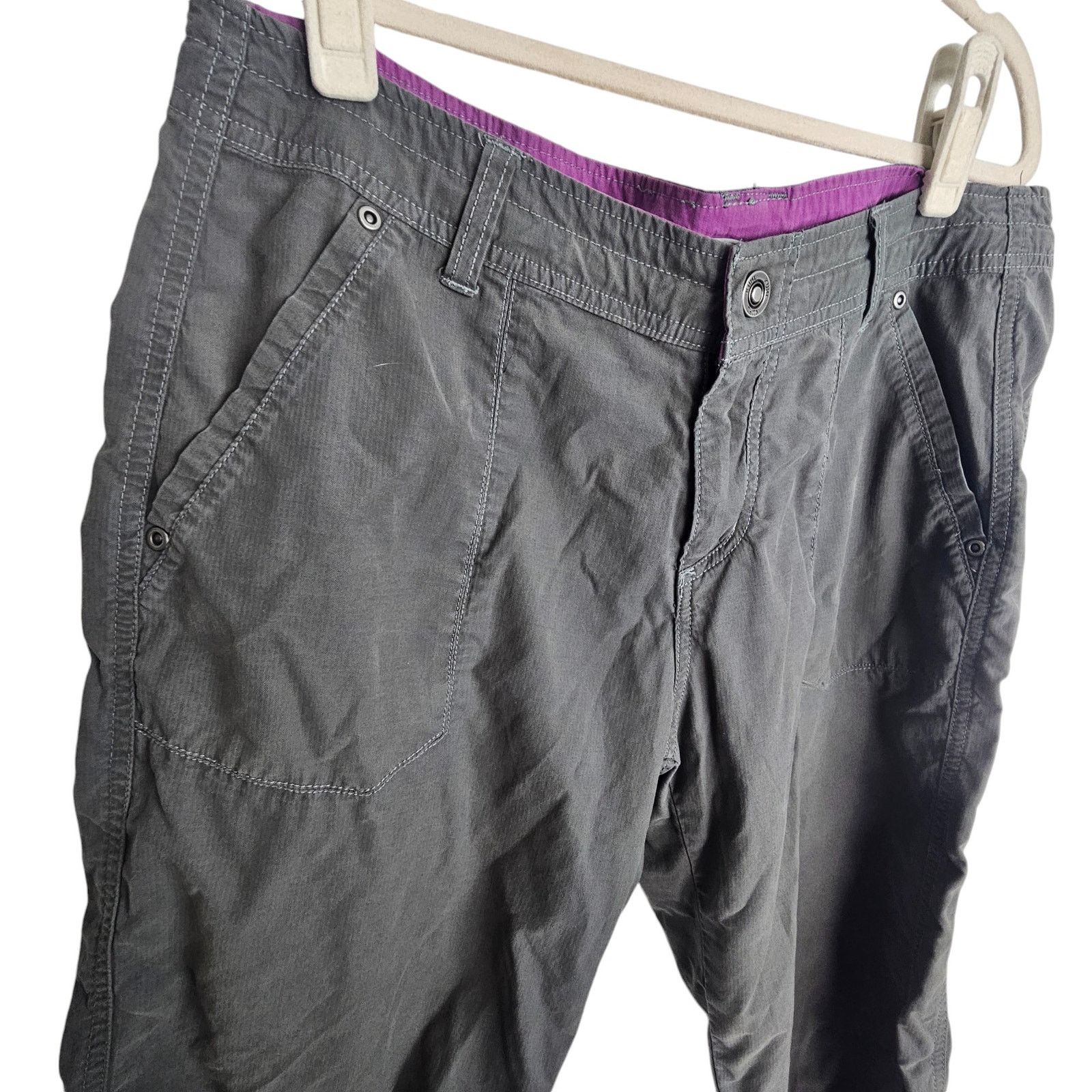 Kuhl Kuhl Womens Capri Hiking Pants Size 10 Gorpcore Granola Girl Size 32" / US 10 / IT 46 - 4 Thumbnail