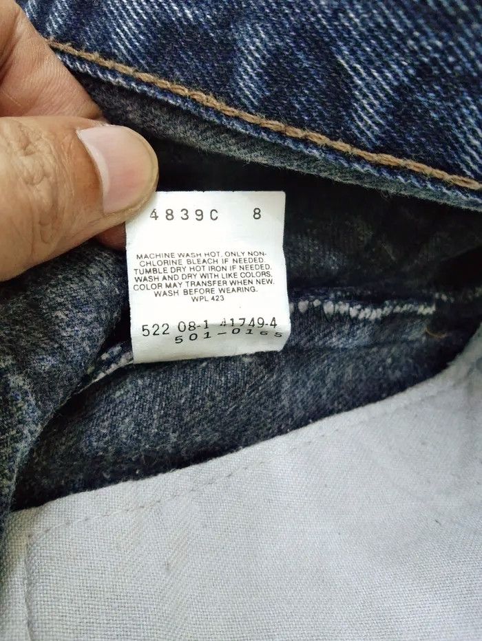 Levi's × Vintage 80s Vintage Levis 501 Made In USA 34x32 Size US 34 / EU 50 - 9 Thumbnail