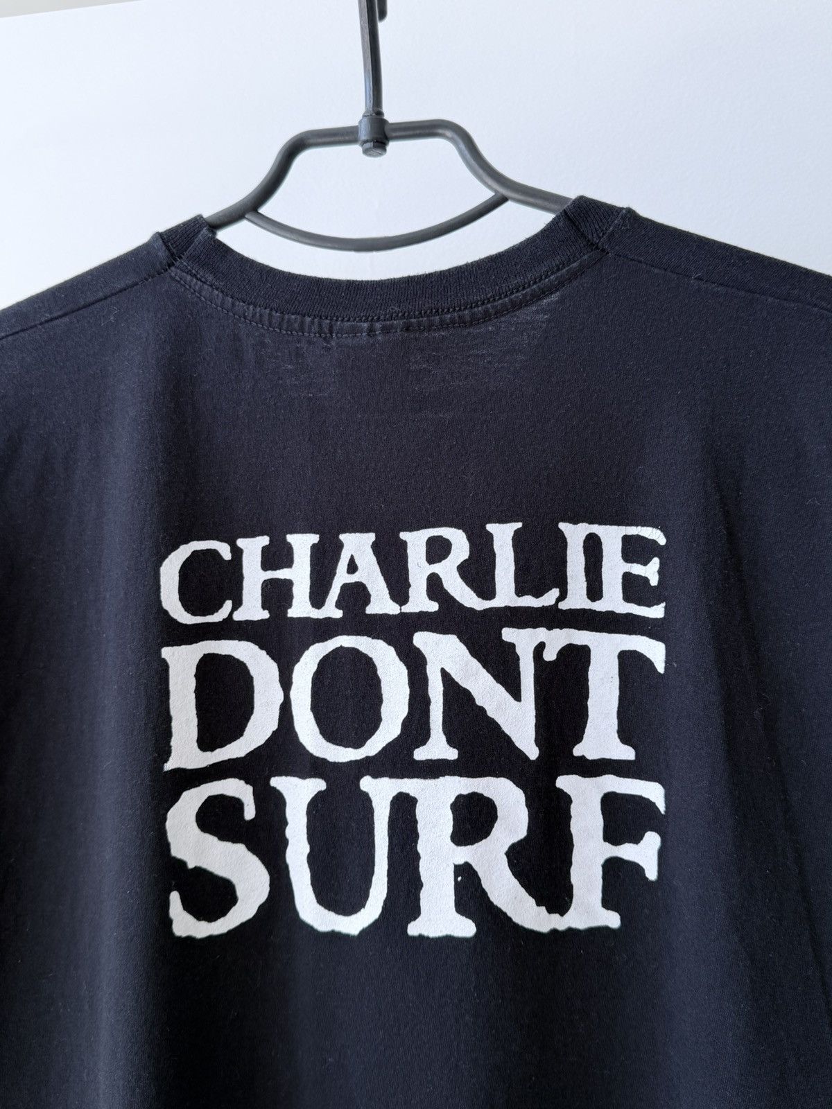 Vintage Vintage Charlie Manson Charlie Dont Surf T-Shirt Tee Size US XL / EU 56 / 4 - 4 Thumbnail