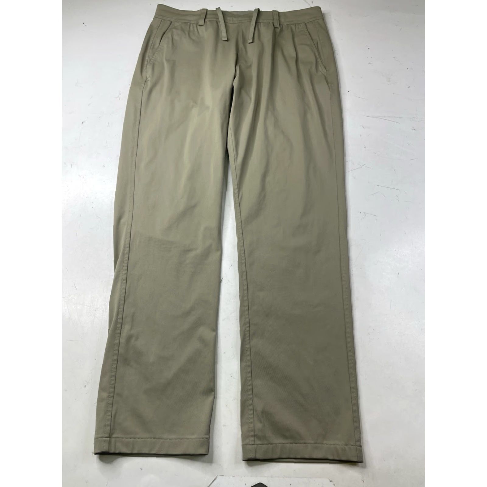 Rhone Rhone Pants Men Regular Beige 101670 Stretch Chino Jogger Flat Front 101670 M Size US 31 - 2 Thumbnail