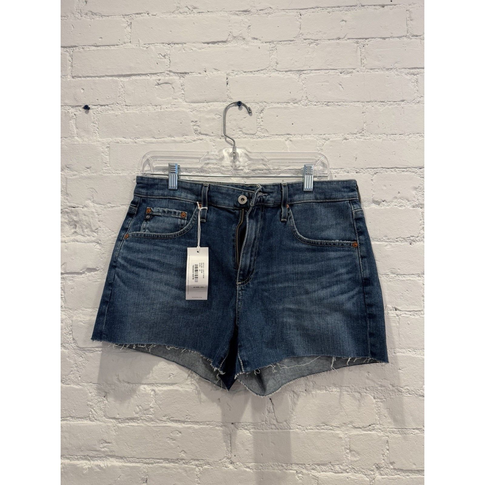 AG Adriano Goldschmied AG Hailey CutOff ExBoyfriend Jean Jorts Made In Japan Size 29" - 1 Thumbnail