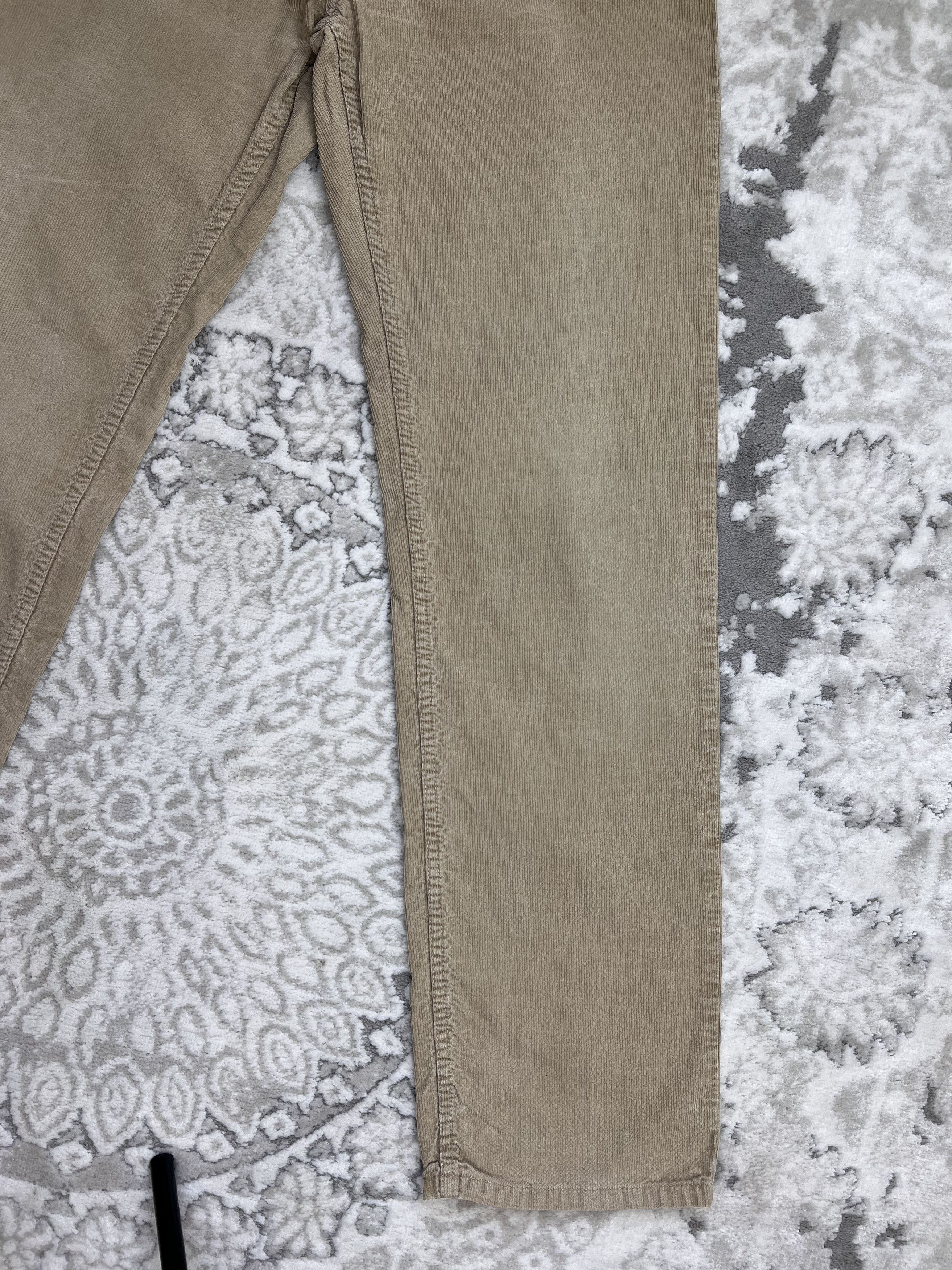 Tommy Hilfiger Tommy Hilfiger Midtown Corduroy Pants Beige W31 Size US 31 - 6 Thumbnail