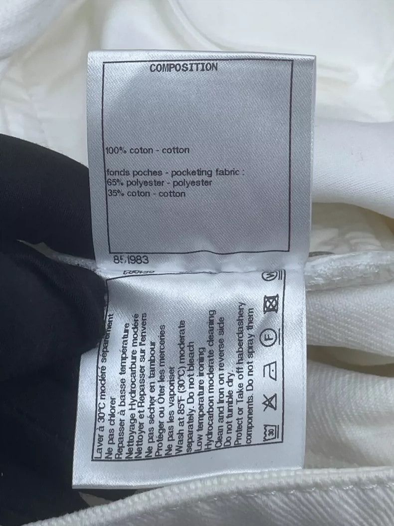 Chanel Chanel 22A popular lace jeans 2504-Nextarrow Size 42" / US 20 - 8 Thumbnail