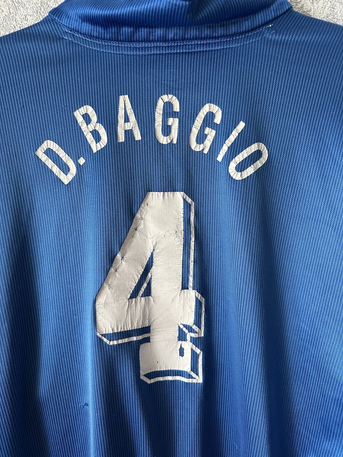 Nike 1994 Nike Italy #4 Baggio Vintage Soccer Jersey Football Rar Size US XL / EU 56 / 4 - 8 Thumbnail