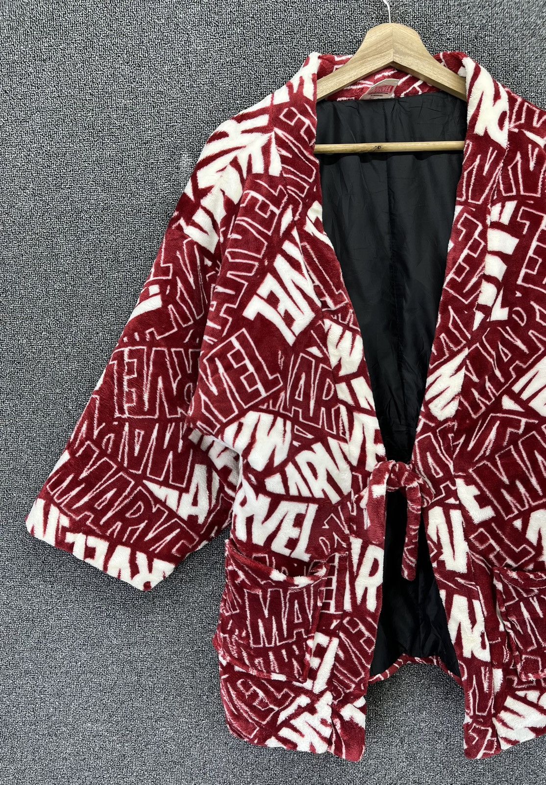 Japanese Brand Marvel Comics Spell Out Full Print Kimono Jacket Size US M / EU 48-50 / 2 - 3 Thumbnail