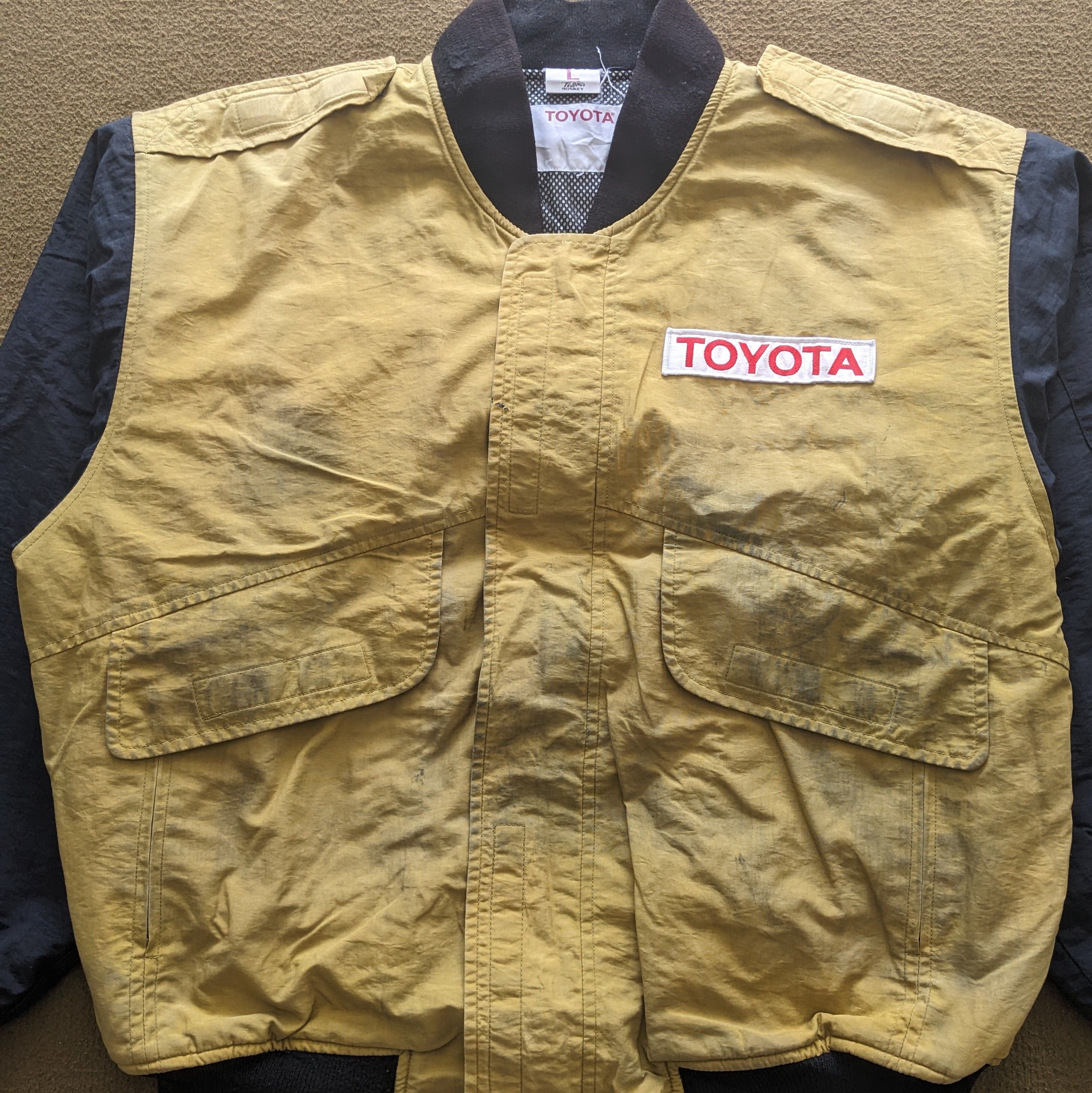 Vintage Vintage TRD TOYOTA Motorsports Racing Team Custom Jacket Size US L / EU 52-54 / 3 - 4 Thumbnail