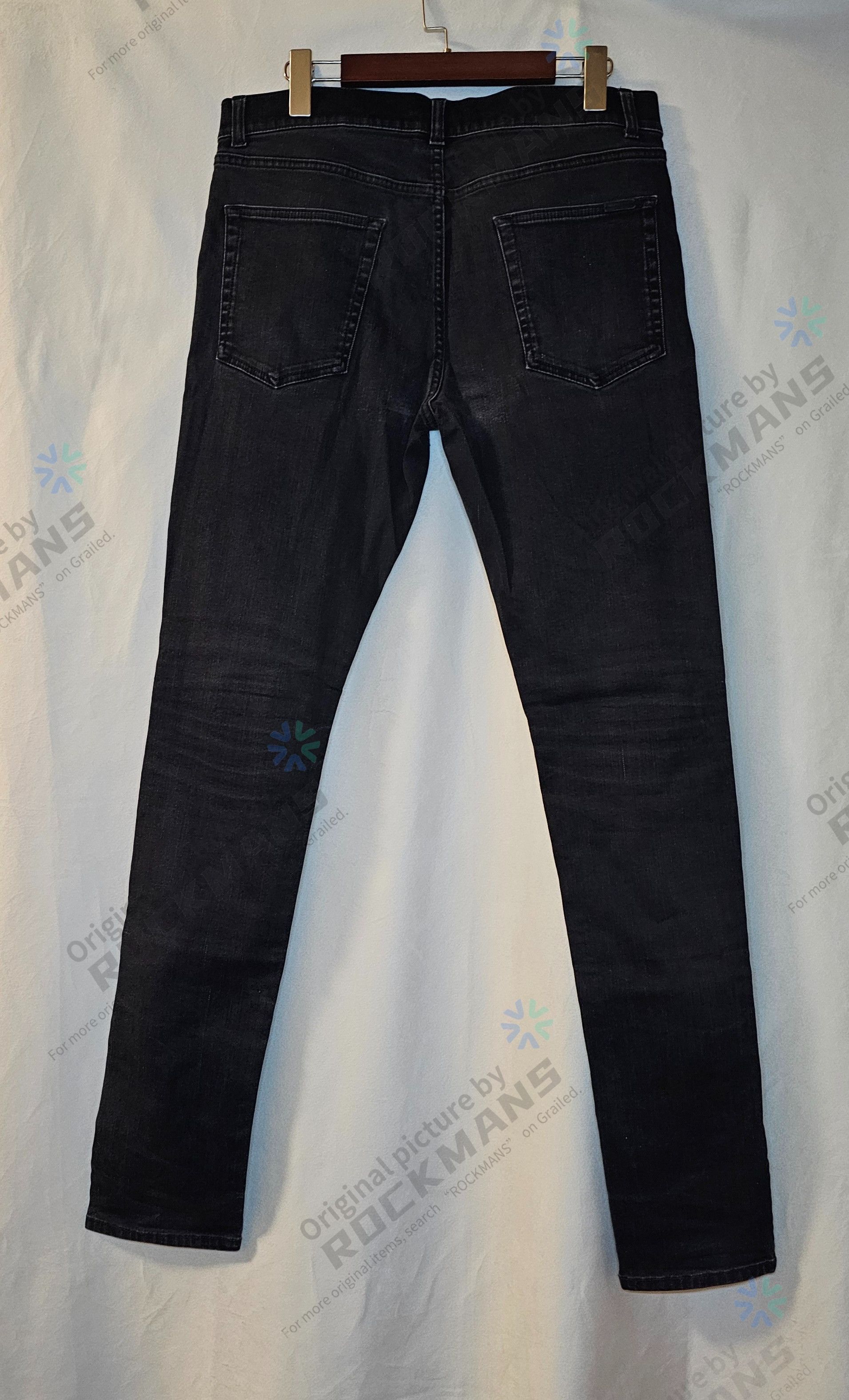 Saint Laurent Paris Saint Laurent D24 Black Jeans Size 32 Size US 32 / EU 48 - 4 Thumbnail