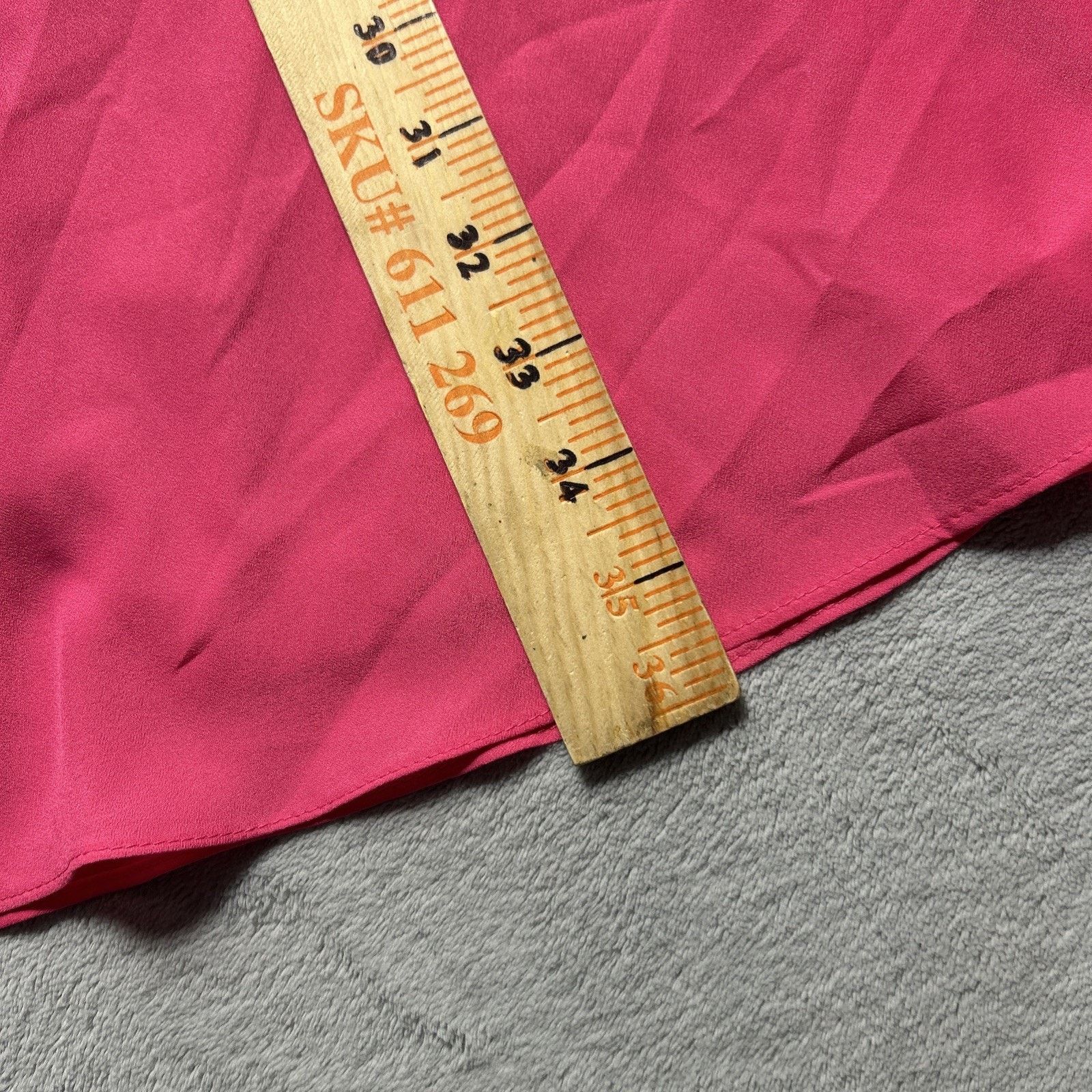 Guess Guess A-Line Dress Sz 8 Hot Pink Back Lace Straps Stretch Size M / US 6-8 / IT 42-44 - 11 Thumbnail