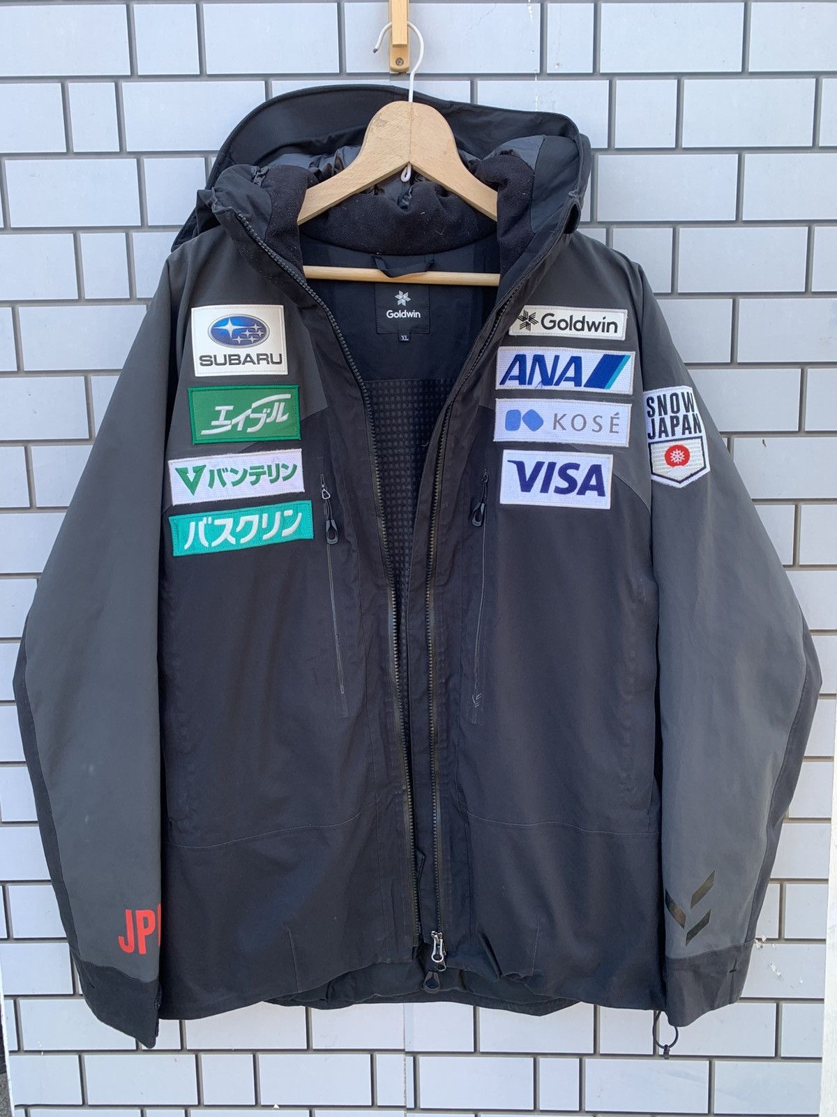 Goldwin Japanese Brand Goldwin Japan Subaru Snow Hoodie Jacket Size US XL / EU 56 / 4 - 3 Thumbnail