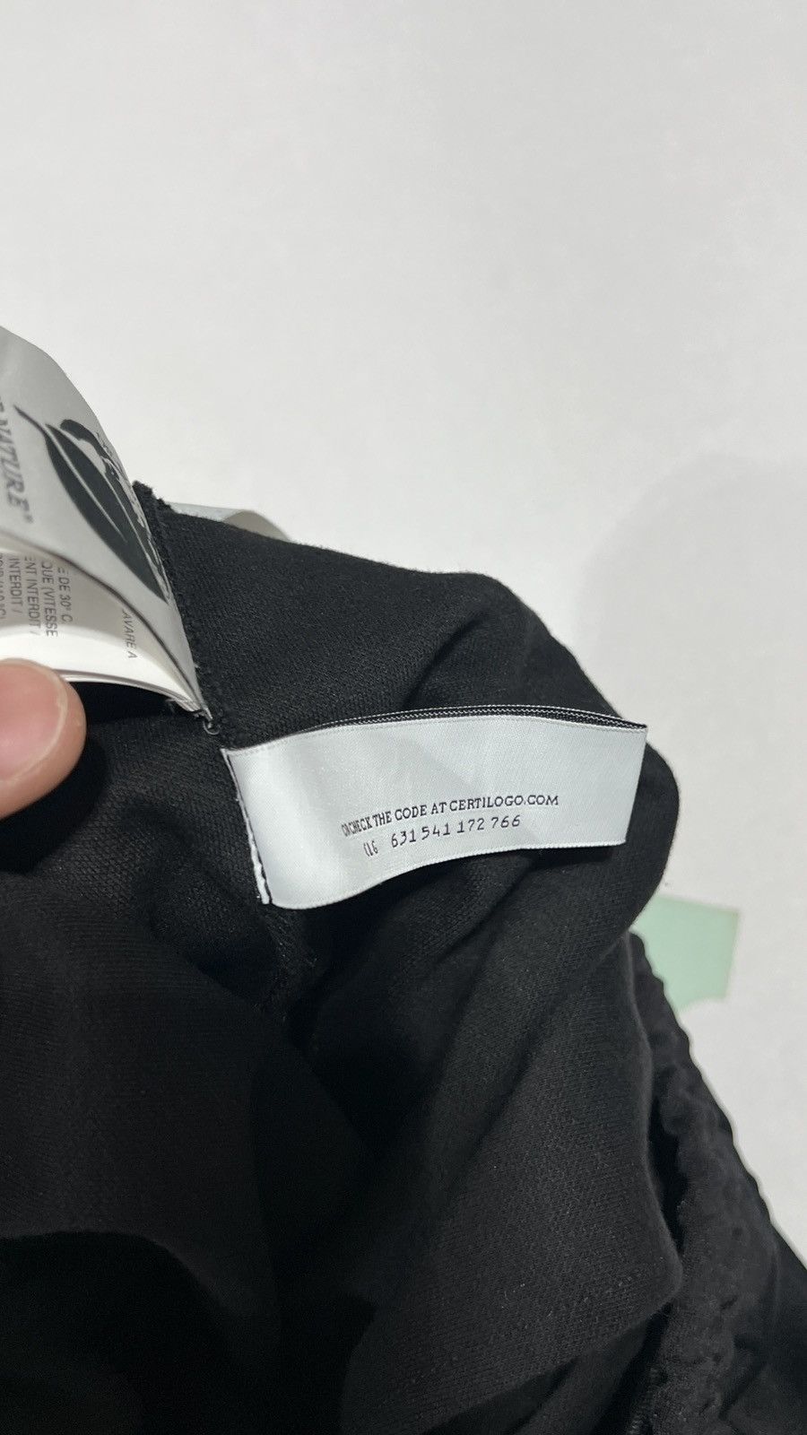 Off-White Off White Black Classic Logo Pants Size US 36 / EU 52 - 9 Thumbnail