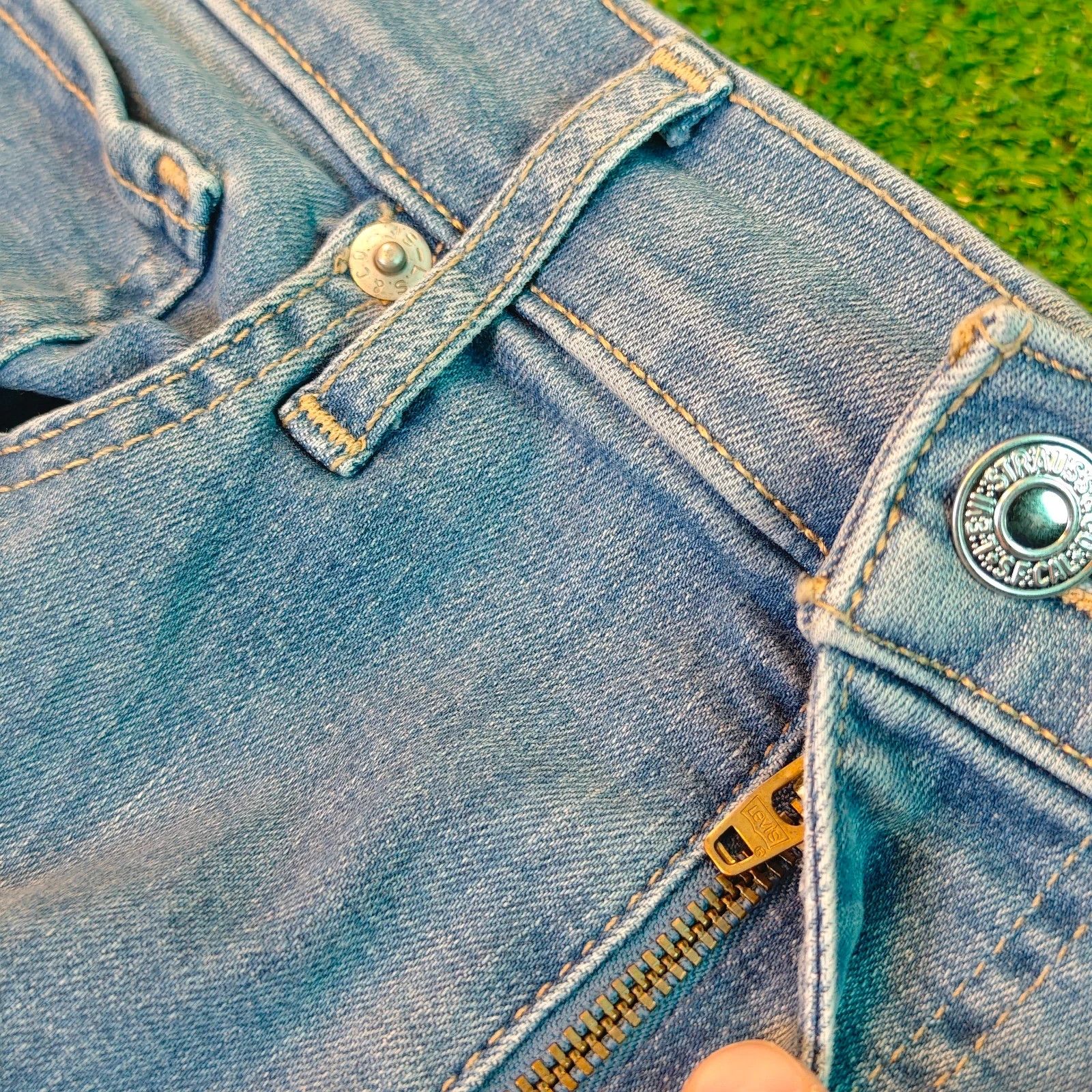 Levi's Levi's Jeans Womens 30 blue mile high super skinny slim Size 30" / US 8 / IT 44 - 5 Thumbnail