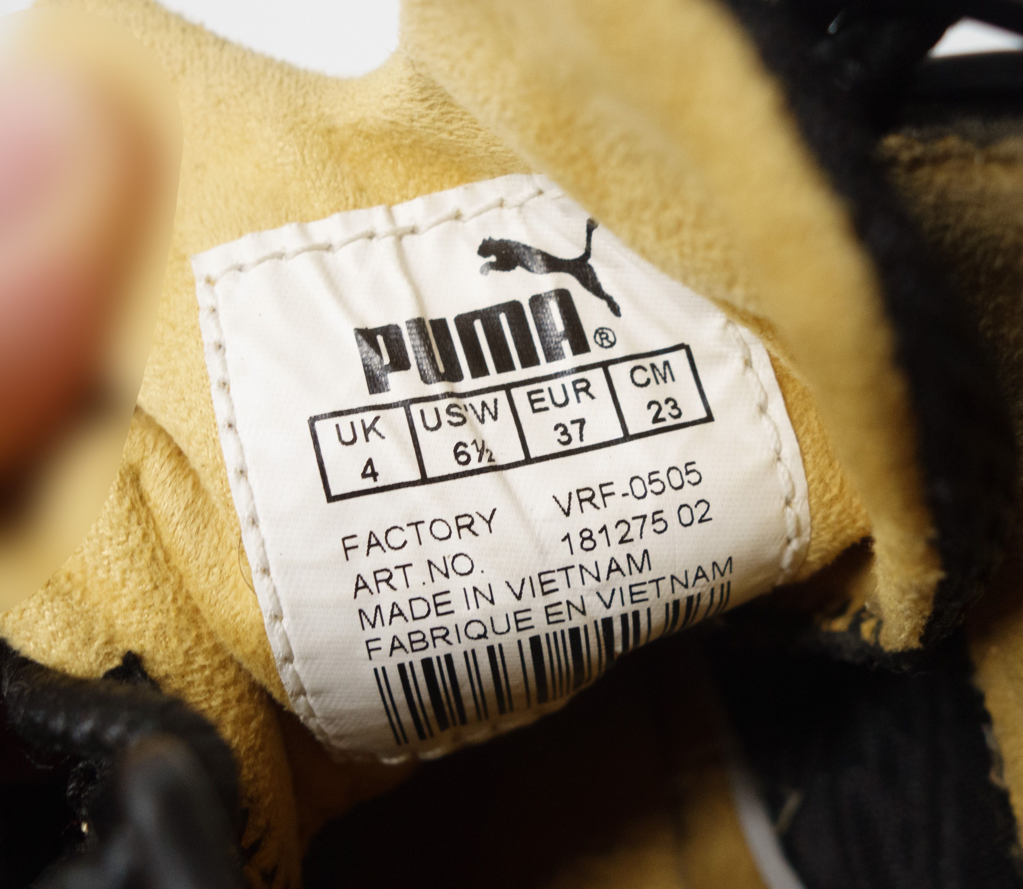 Puma Y2K Driving Quilted Nylon Cat Logo Low Sneakers Size US 7 / IT 37 - 8 Thumbnail