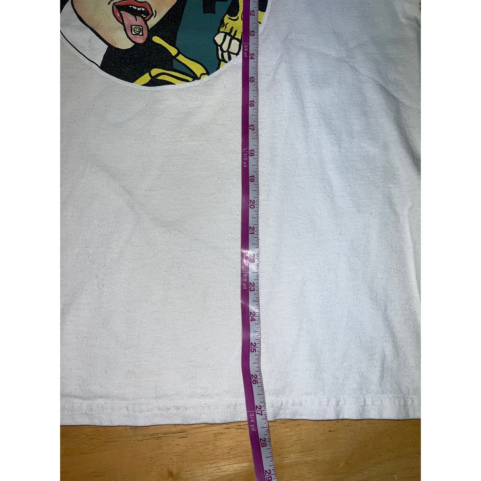 Threadless Threadless Nun Shirt Skeleton Acid Drop White Graphic Tee L Size US L / EU 52-54 / 3 - 8 Thumbnail