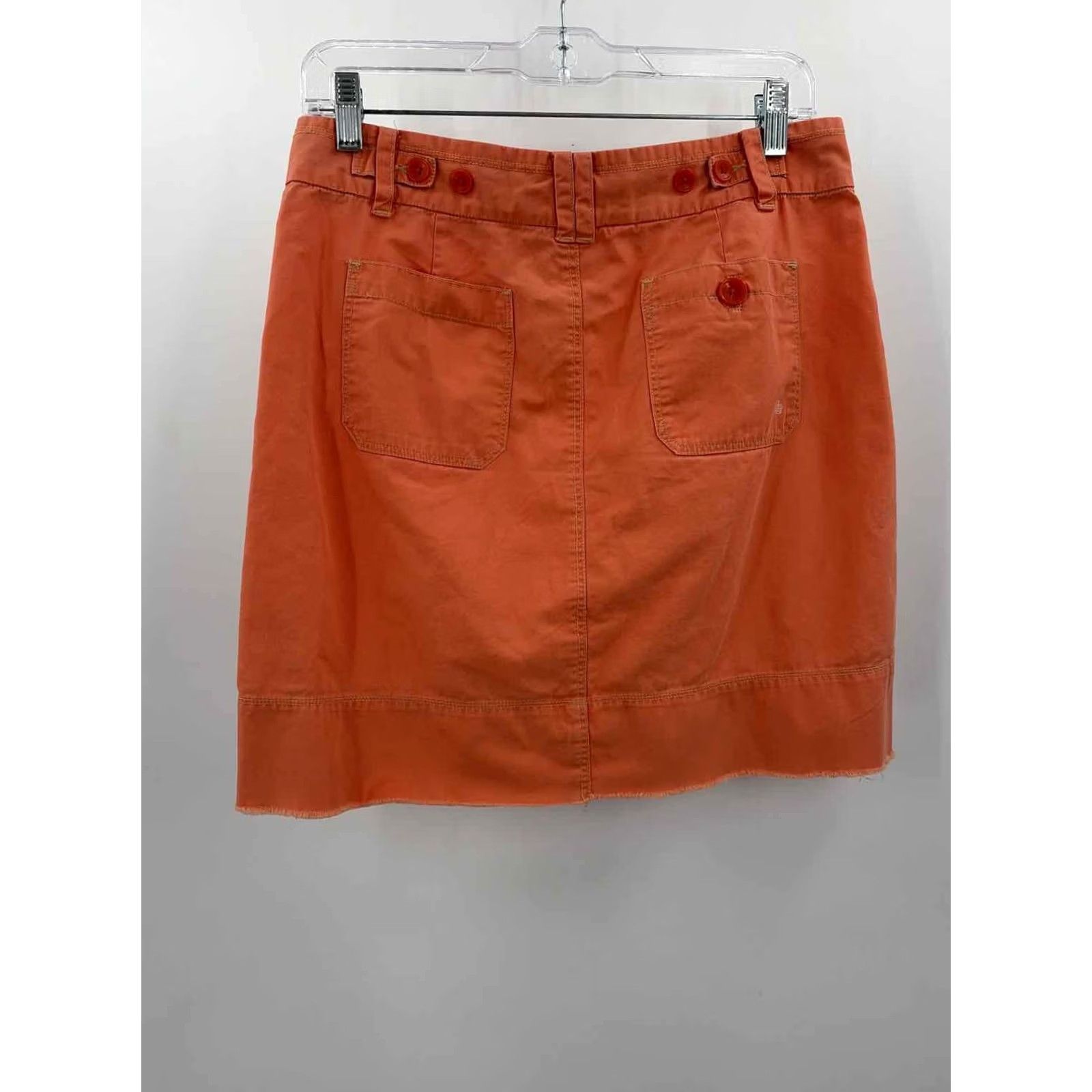 Vintage Orange G1 Mini Skirt Size 2 Size 26" / US 2 / IT 38 - 2 Thumbnail