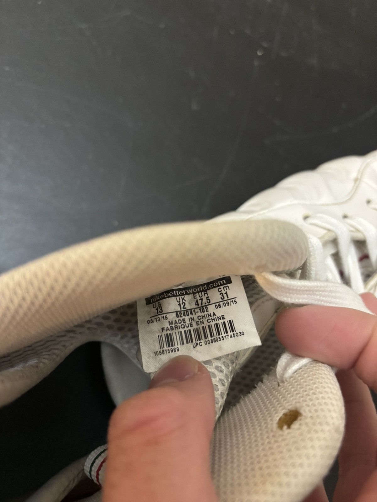 Nike Nike Air Foamposite Pro White Gucci Size US 13 / EU 46 - 8 Thumbnail