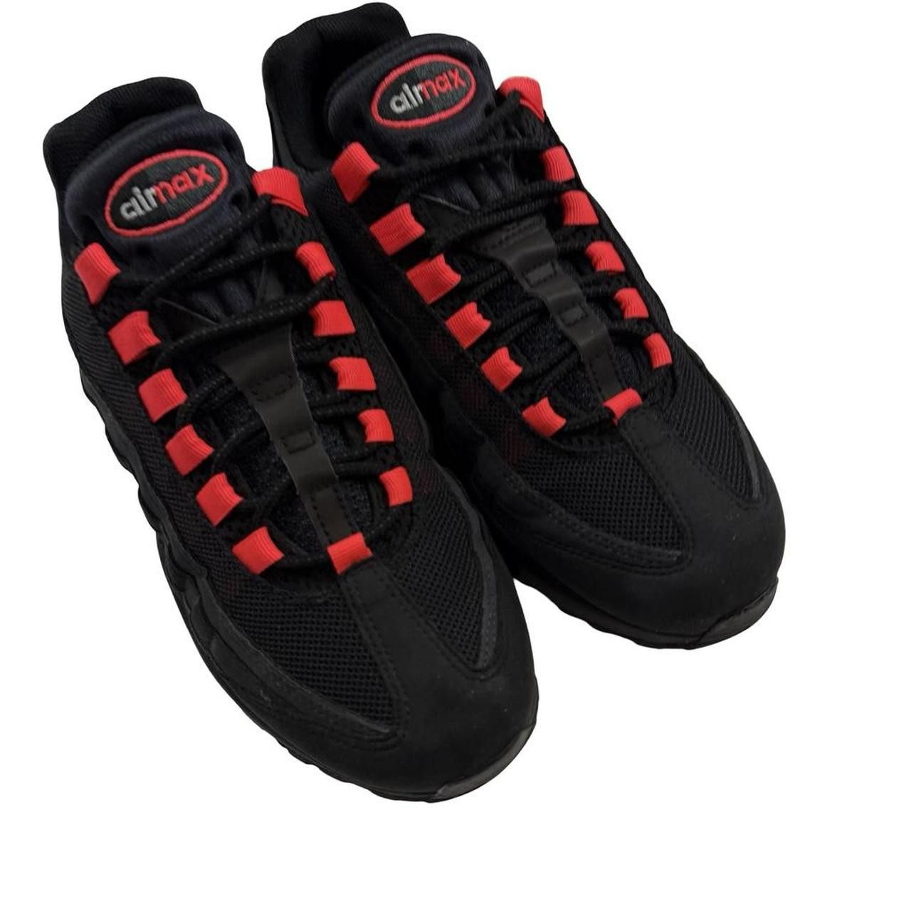 Nike Nike Air Max 95 Black Red Laser Crimson Size US 6.5 / EU 39 Size US 6.5 / EU 39-40 - 8 Thumbnail