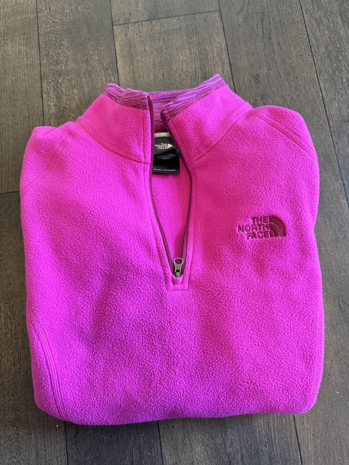 The North Face North Face pink fleece quarter zip women's S Size S / US 4 / IT 40 - 6 Thumbnail