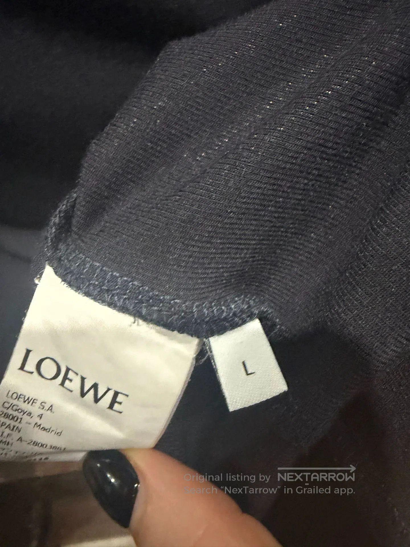 Loewe LOEWE 2024 Classic Undershirt L. Size US L / EU 52-54 / 3 - 3 Thumbnail