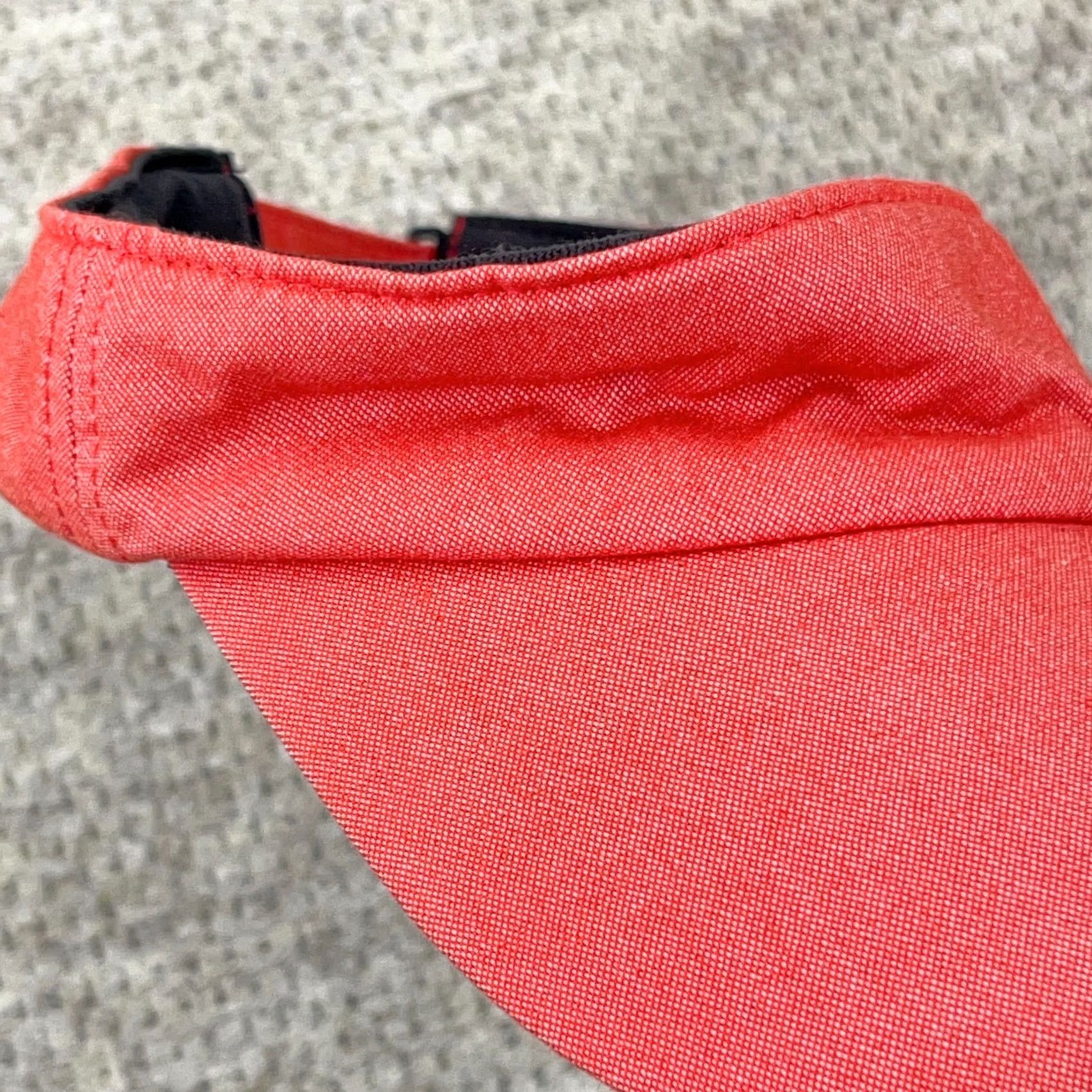 Nike Nike Hat Cap Sun Visor Pink Womens Adjustable Dri Fit Logo Lightweight Breathable Sport Visor Womens Size ONE SIZE - 3 Thumbnail