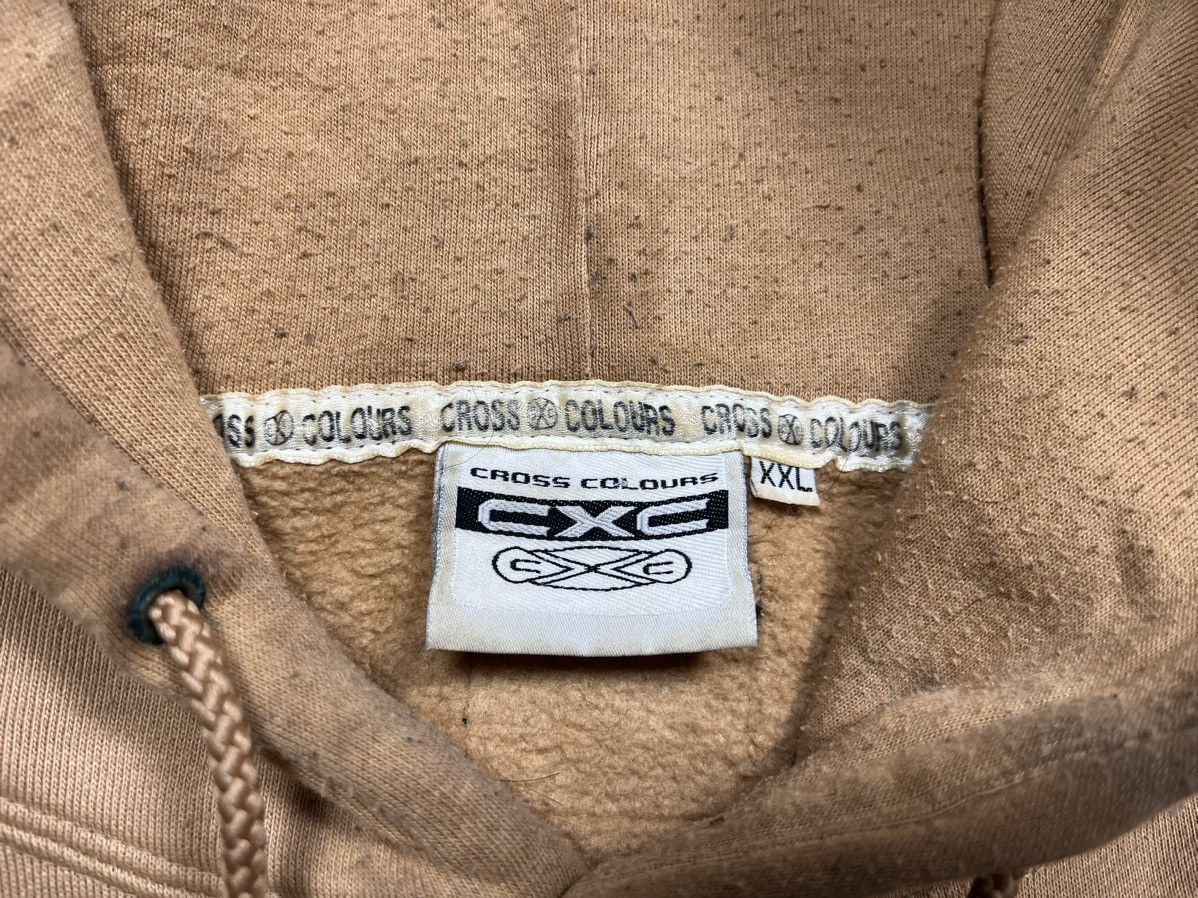 Cross Colours × Rap Tees × Vintage Vintage 00s Y2K Cross Colours Hoodie Hip Hop XXXL Size US XXL / EU 58 / 5 - 6 Thumbnail