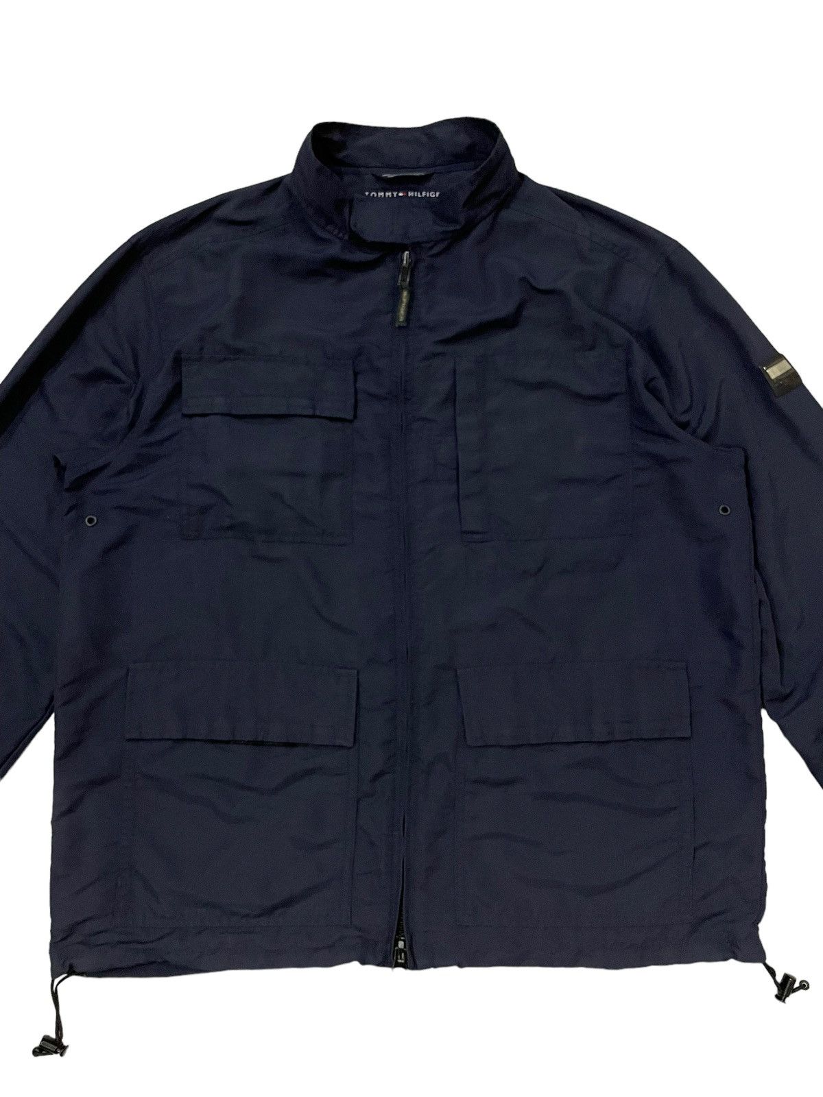 Tommy Hilfiger 90s Vtg Tommy Hilfiger Multi Pocket Utility Windbreaker Size US L / EU 52-54 / 3 - 5 Thumbnail