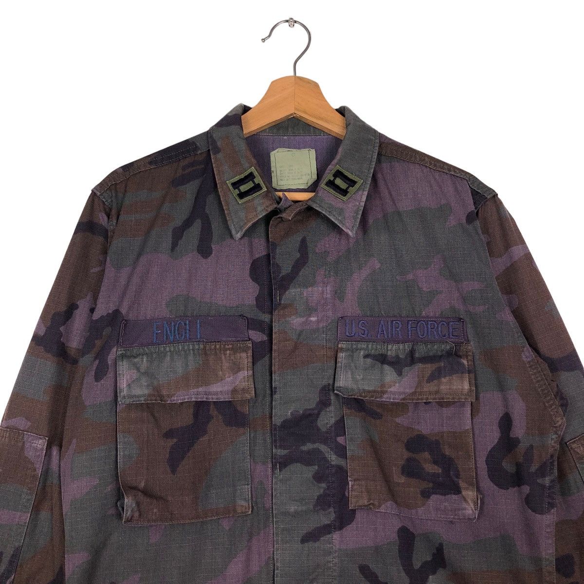 Vintage 🔥Vintage Military US Air Forces Chore Cargo Jacket Pockets Size US S / EU 44-46 / 1 - 3 Thumbnail