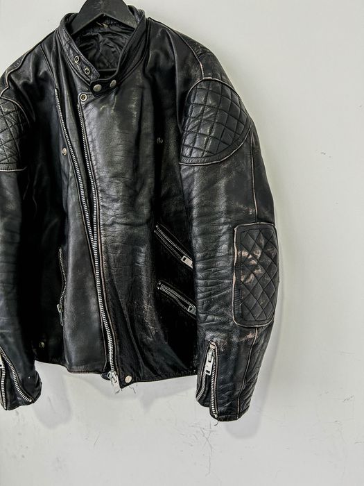Archival Clothing Vintage Rick Owens Chrome Hearts Style Leathre Jacket ...