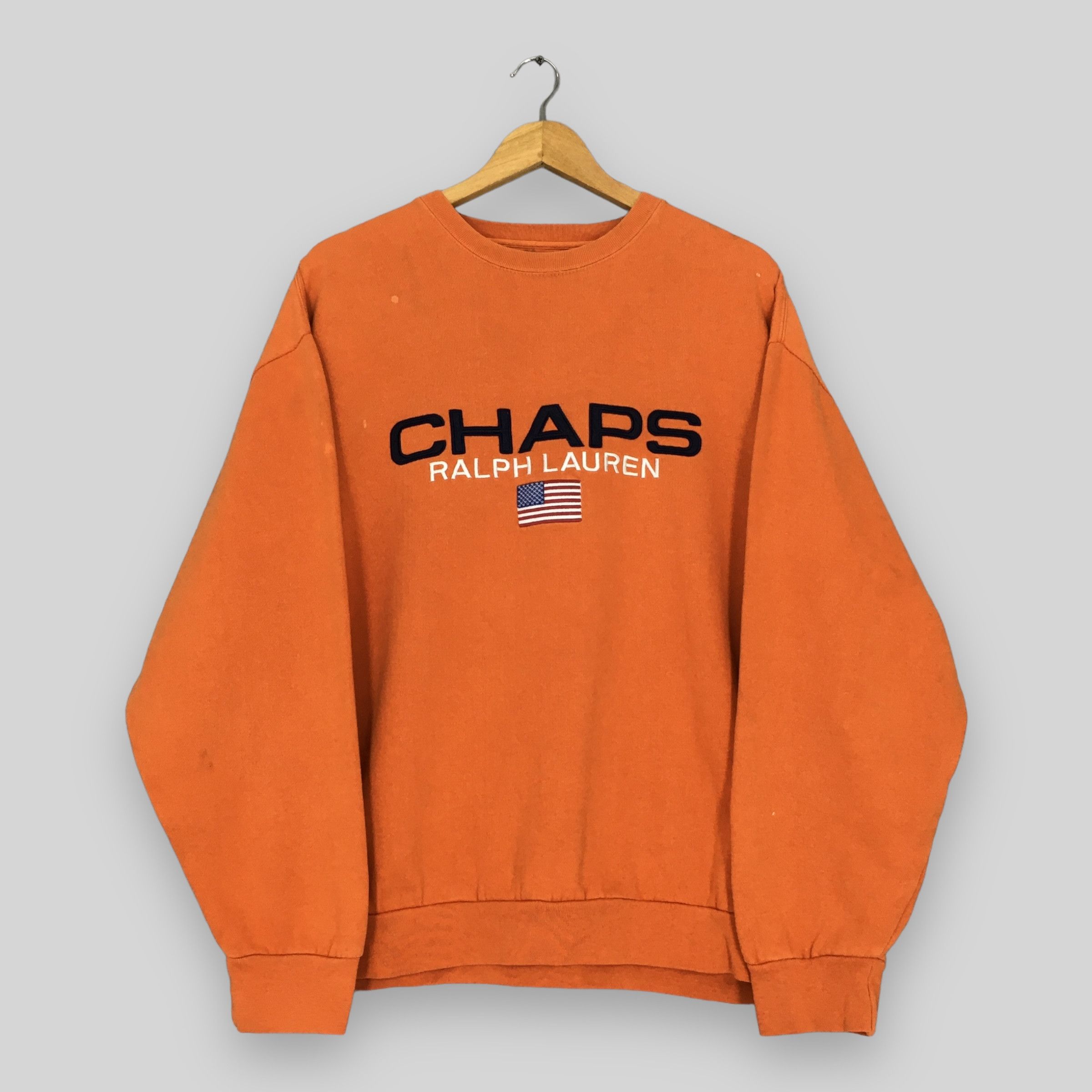 Chaps Ralph Lauren × Ralph Lauren × Vintage Vintage Chaps Ralph Lauren Bear Fleece Sweatshirt (L) JK426 Size US XL / EU 56 / 4 - 1 Thumbnail