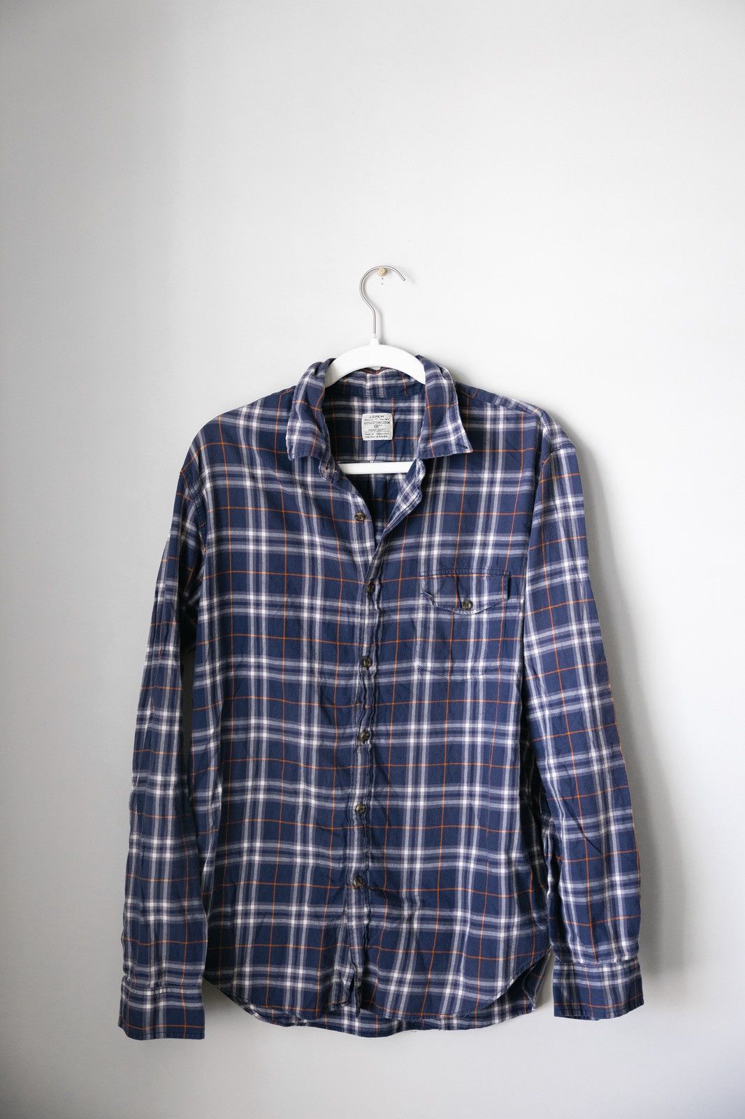 J.Crew J.Crew Plaid Flannel Work Shirt - Men's Size Large Size US L / EU 52-54 / 3 - 1 Thumbnail
