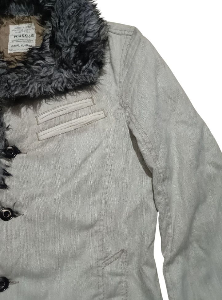 Nicole Club 2000'S NICOLE CLUB FOR MEN FUR COLLAR JACKET Size US M / EU 48-50 / 2 - 5 Thumbnail