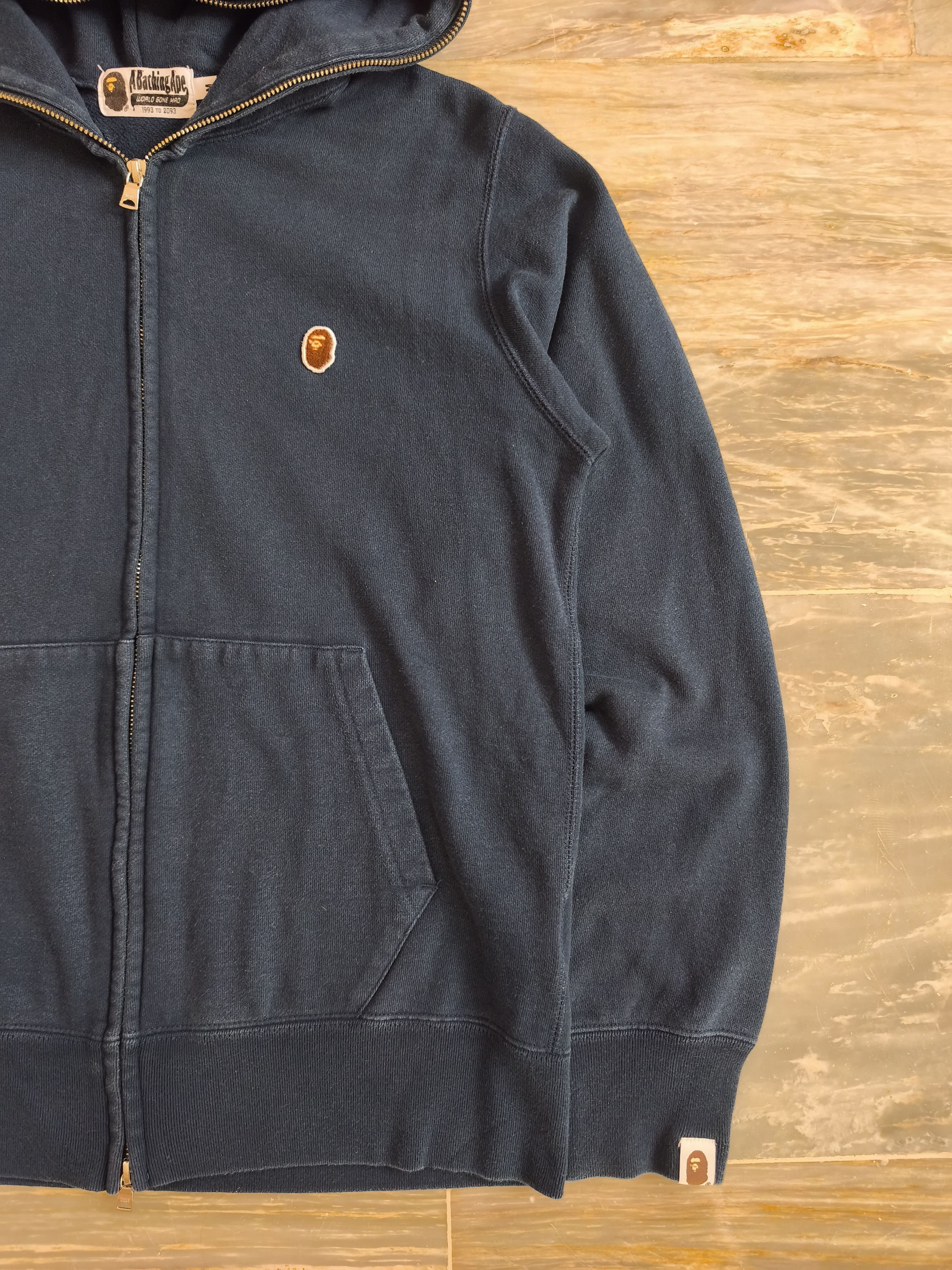 Bape Bape 1 point zip up hoodie Size US M / EU 48-50 / 2 - 3 Thumbnail