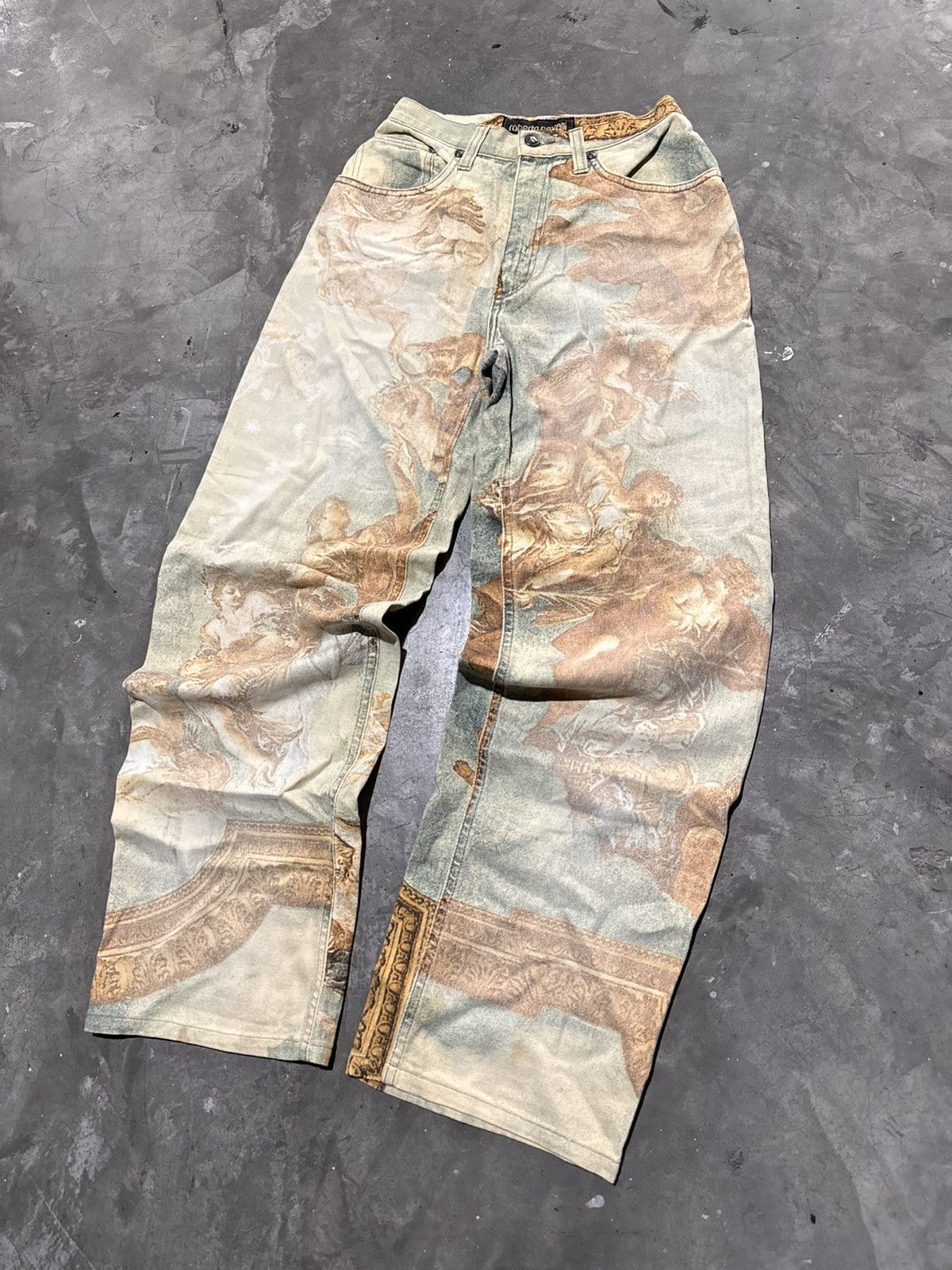 Roberto Cavalli Fall/Winter 1994 collection RUNWAY ROBERTO CAVALLI Size 28" / US 6 / IT 42 - 2 Thumbnail