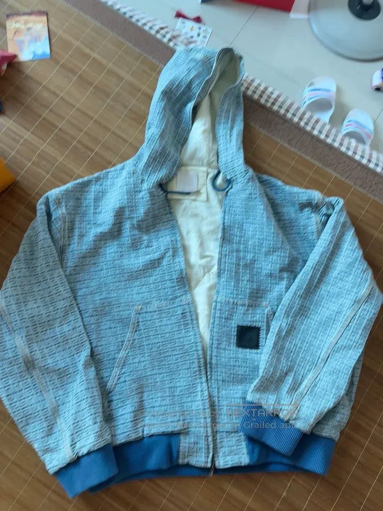 Givenchy Givenchy 4G Full Print Logo Denim Hoodie Jacket Size US L / EU 52-54 / 3 - 1 Thumbnail