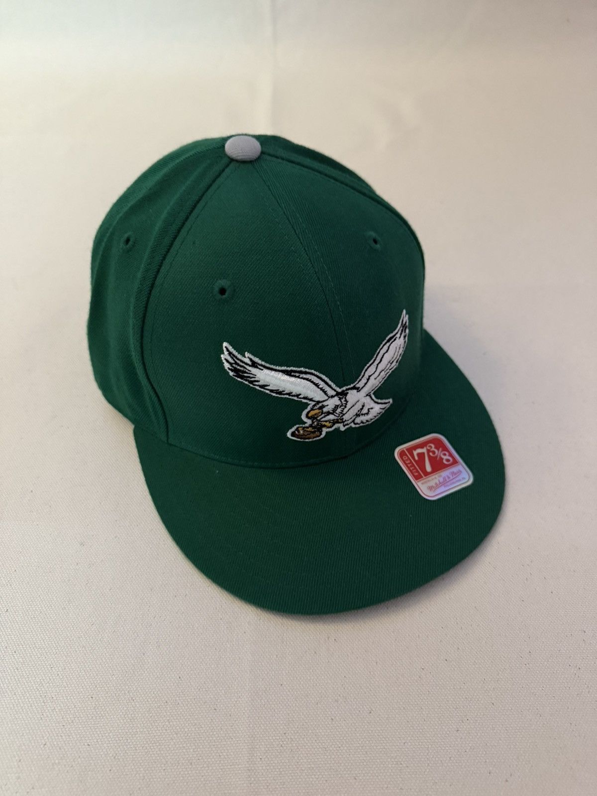 Mitchell & Ness Retro Philadelphia Eagles Fitted by Mitchell & Ness 7 3/8 Size ONE SIZE - 1 Thumbnail
