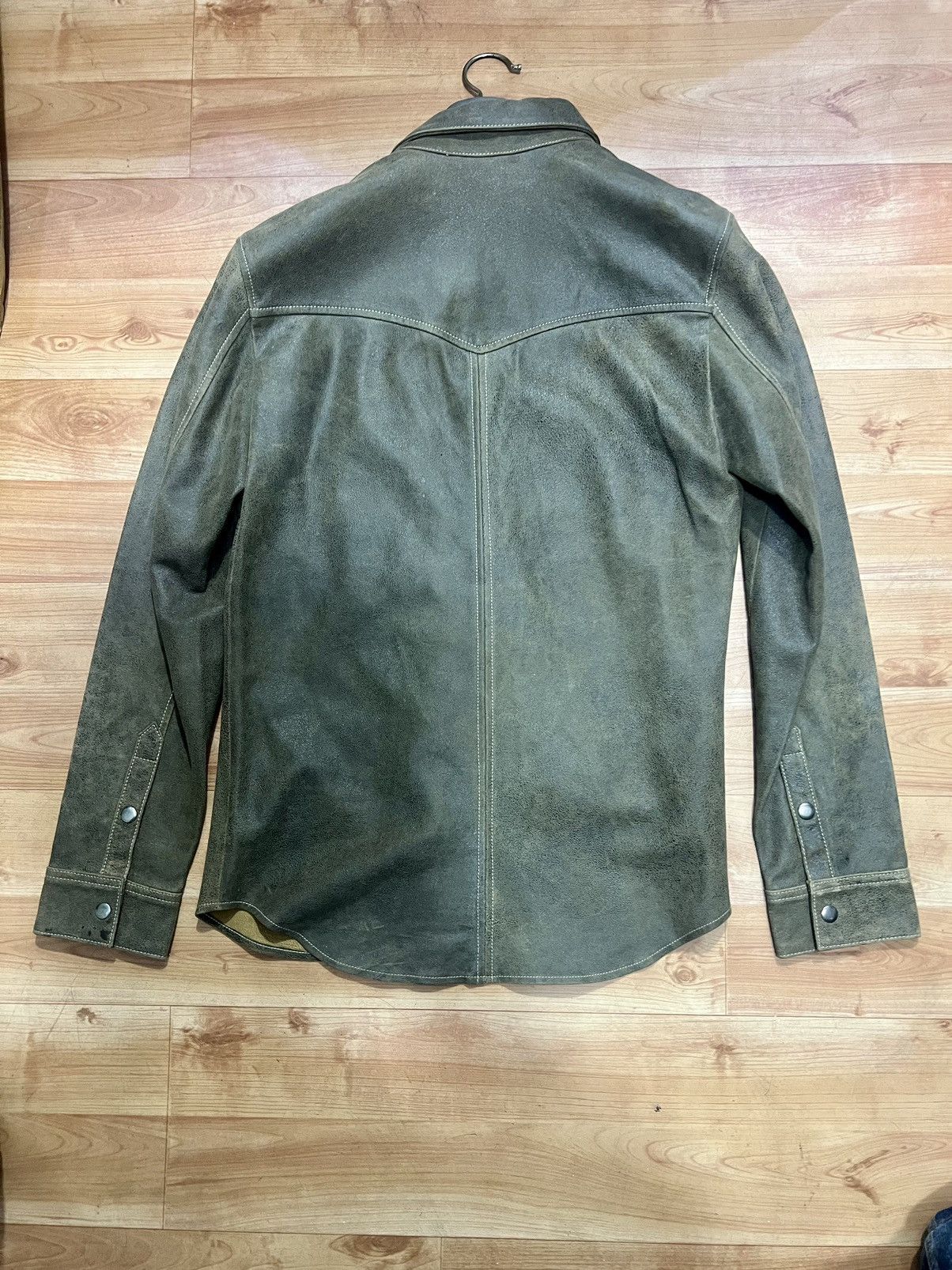 LAMARQUE LAMARQUE Leather Shirt Size US M / EU 48-50 / 2 - 2 Thumbnail