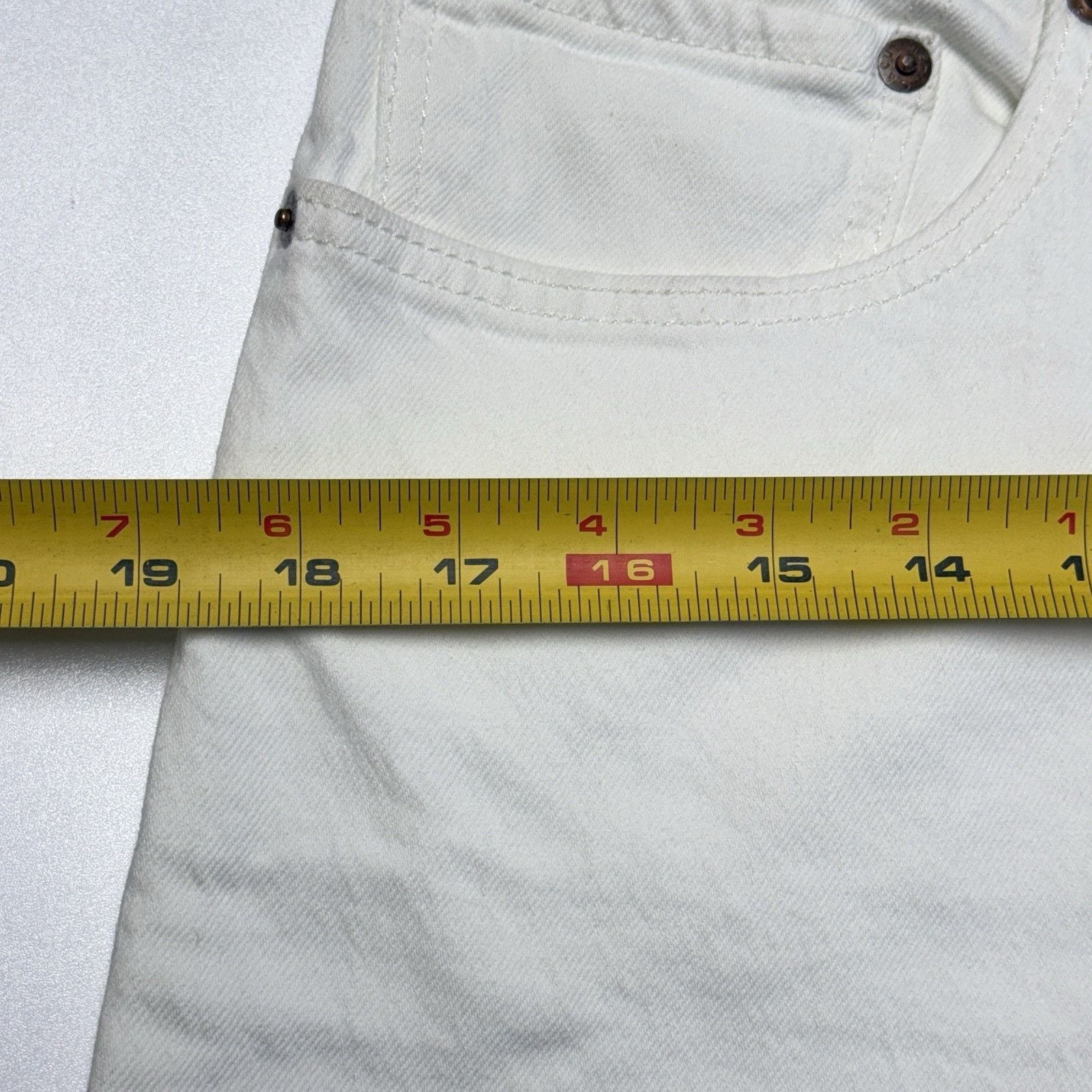 Levi's Levis 501 Jeans Womens 31x26 Straight High Waist Cropped New Size 31" - 14 Thumbnail